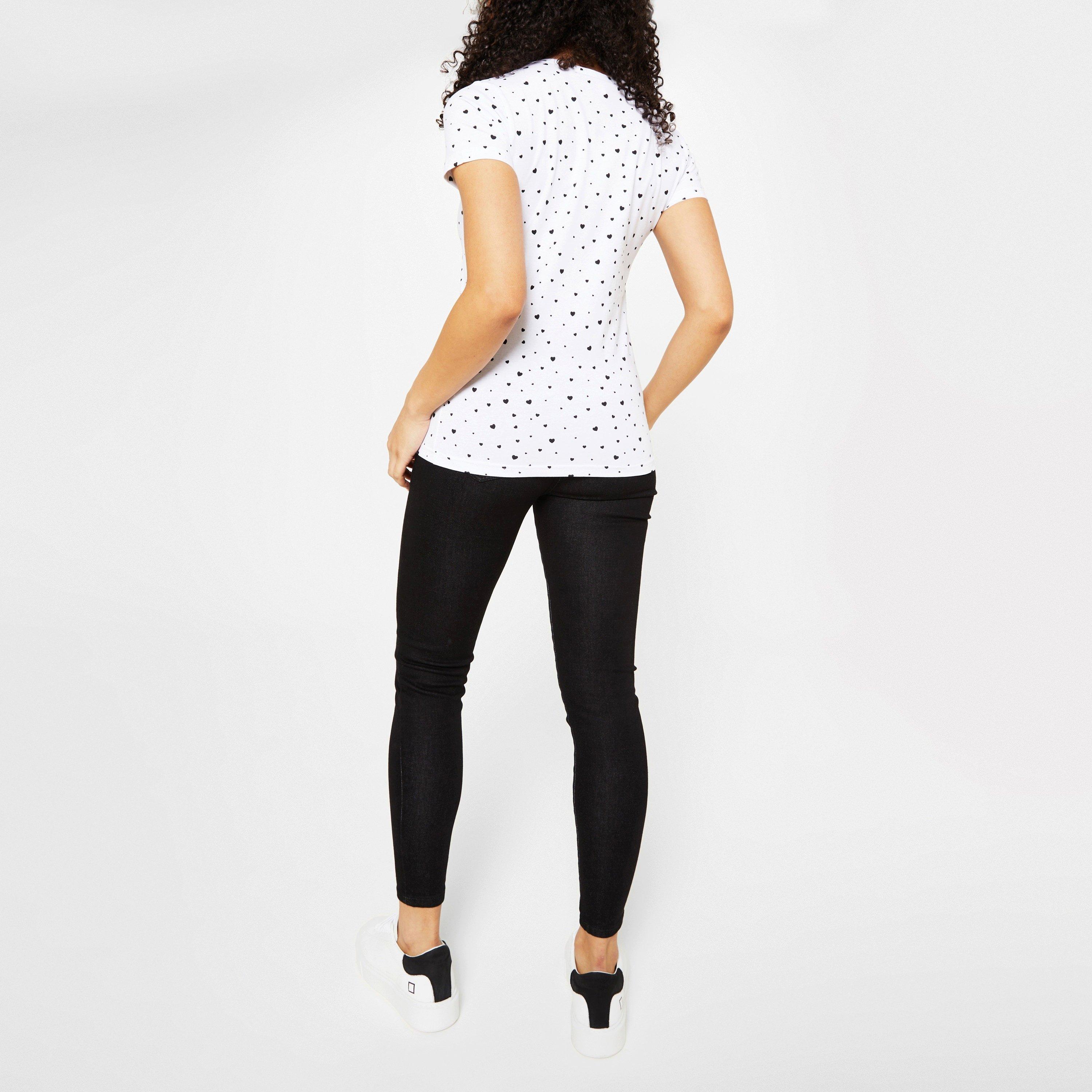 Wit Hart - Miso - Printed Boyfriend T Shirt - 3