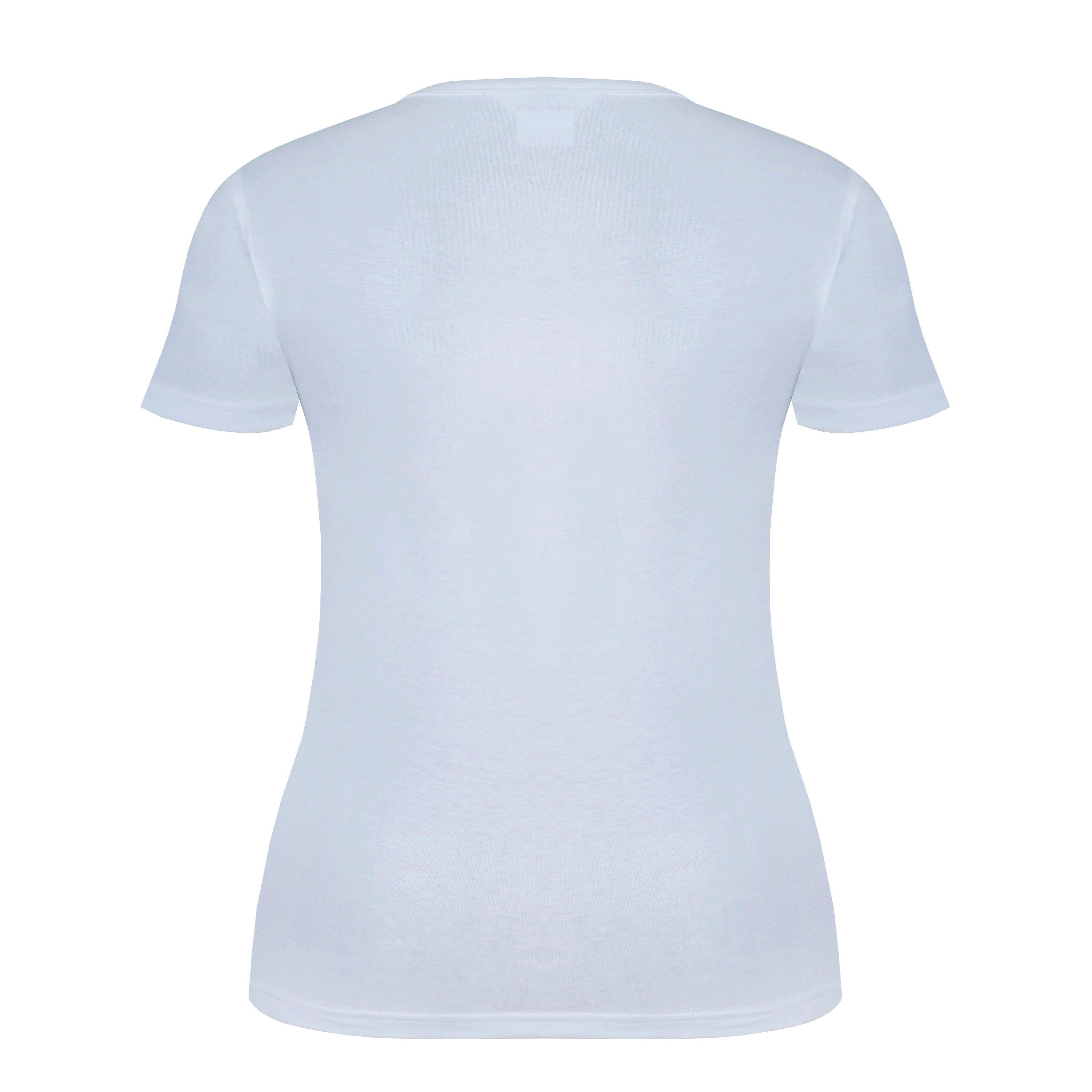 White Plain - Miso - Printed Boyfriend T Shirt - 5