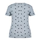 Marl gris AOP - Miso - Printed Boyfriend T Sun shirt - 5
