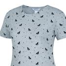 Marl gris AOP - Miso - Printed Boyfriend T Sun shirt - 9