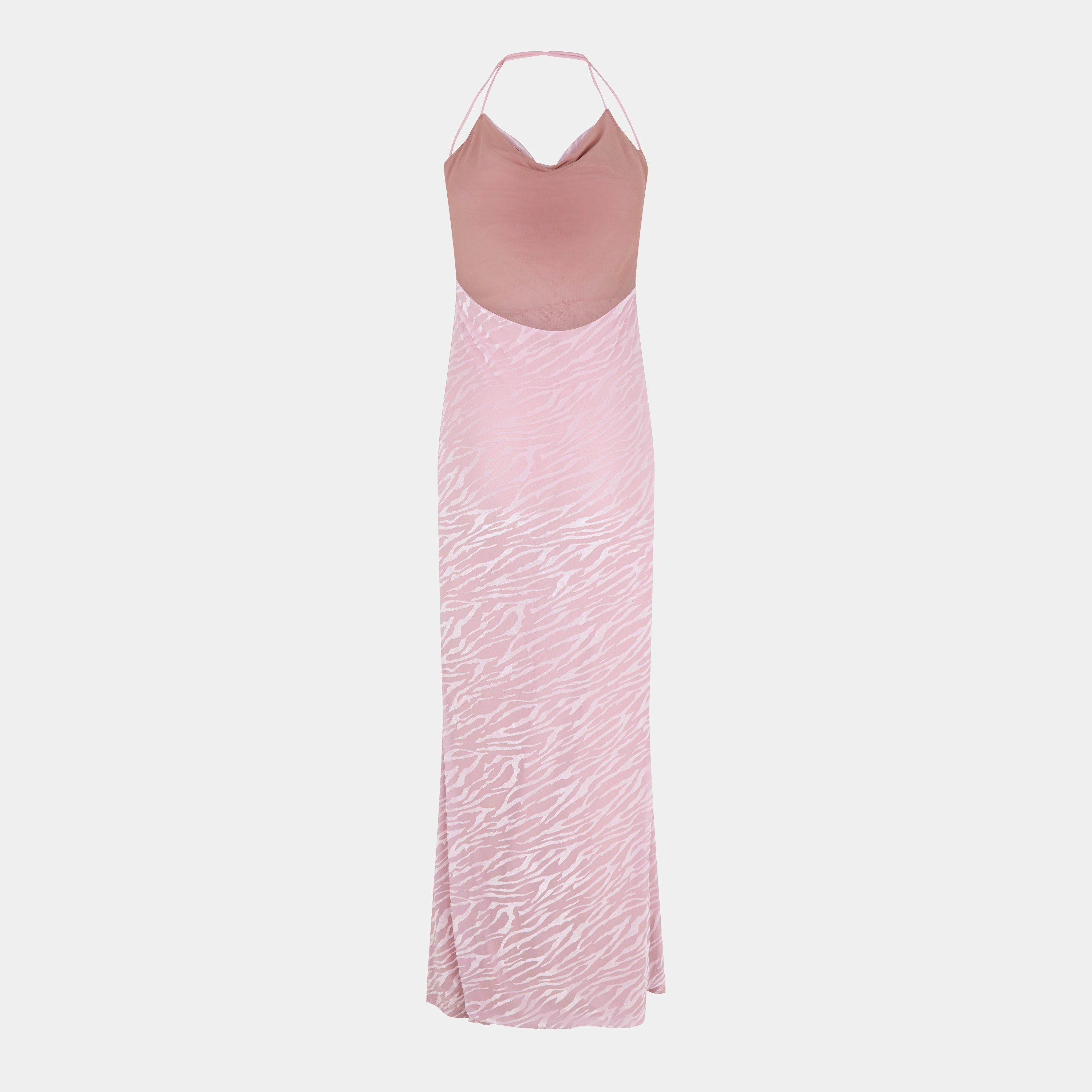 Pink - Grace Jacob - Women's Maxi Dresses - 2