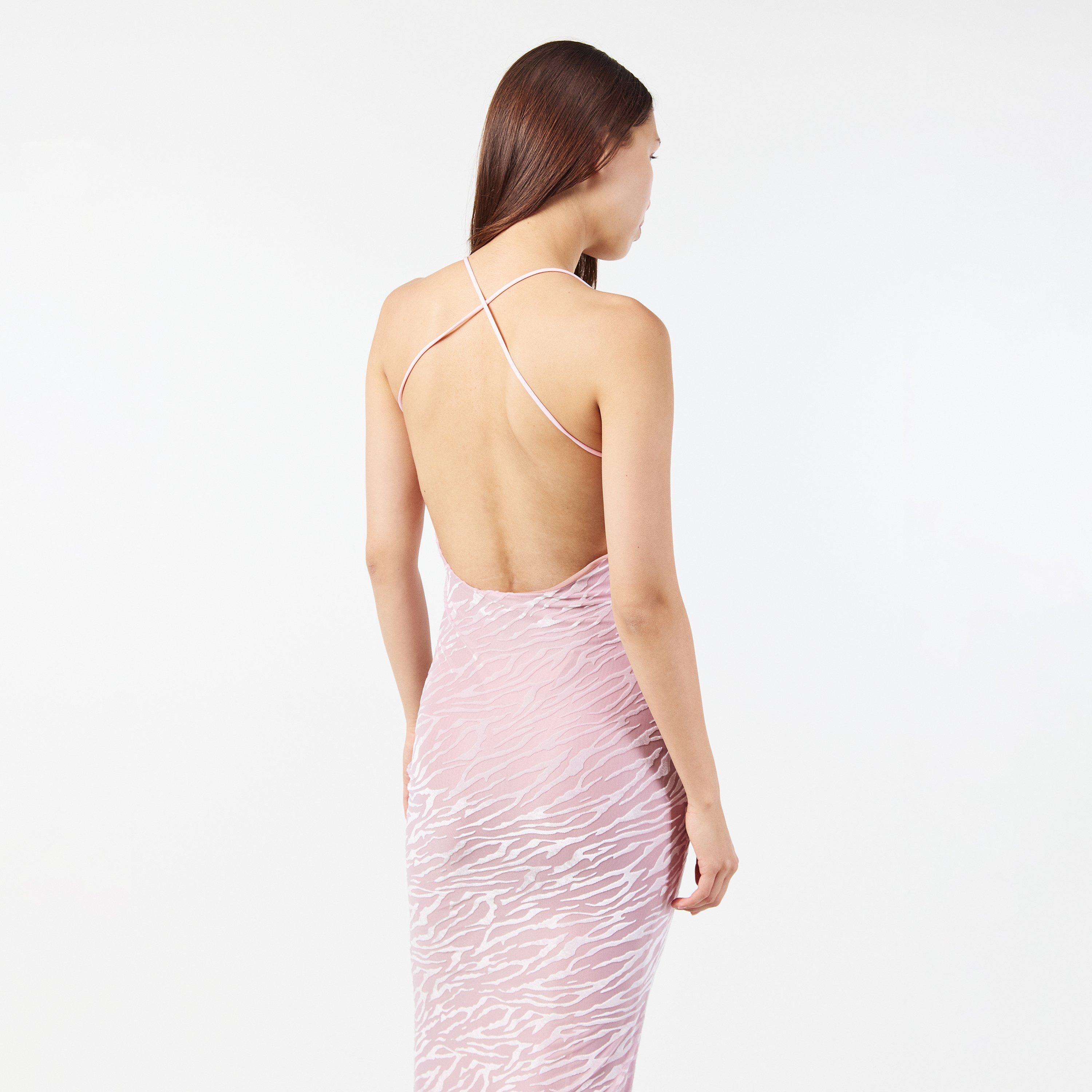 Pink - Grace Jacob - Women's Maxi Dresses - 4