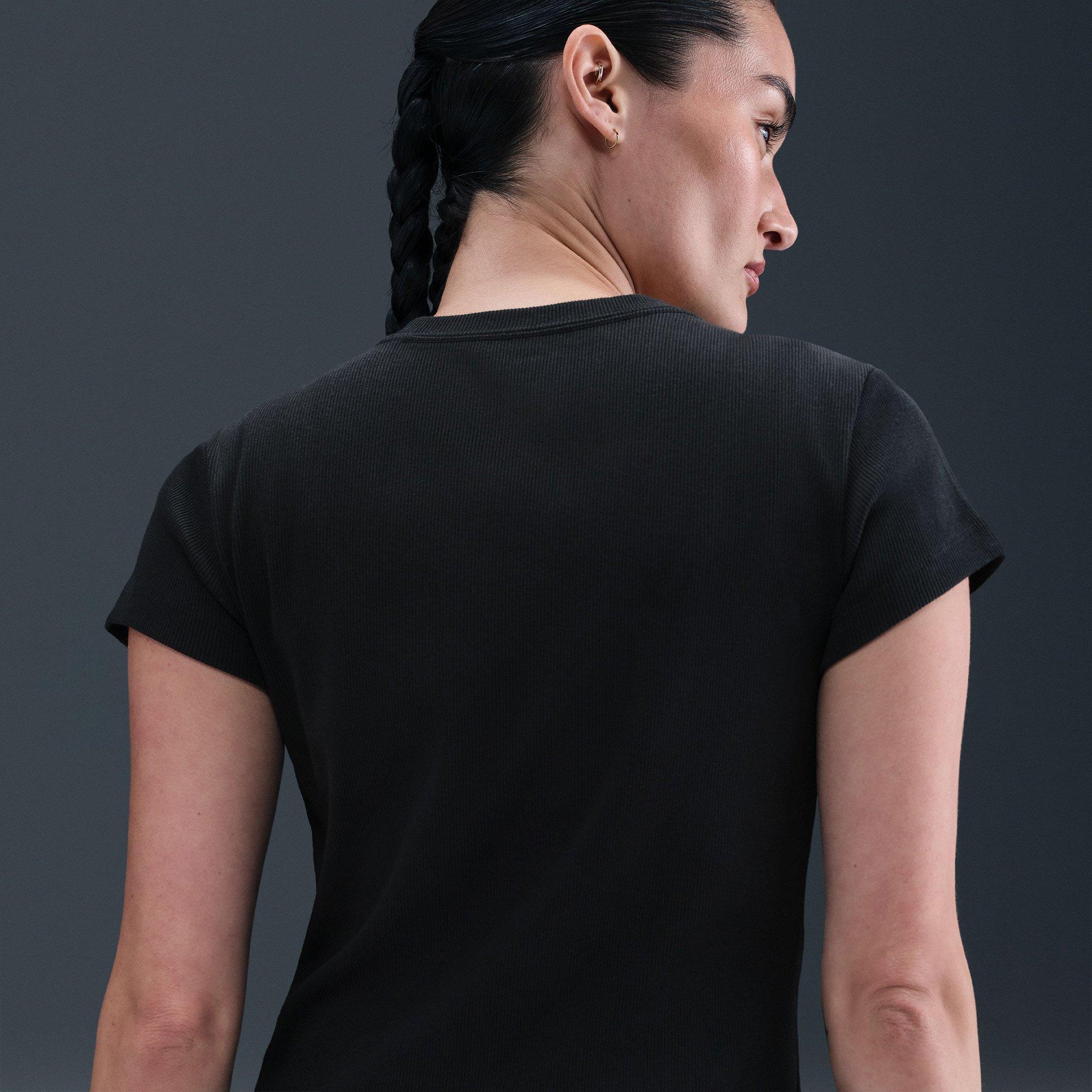 Black - Nike - Rib Tight Ss T Ld62 - 4