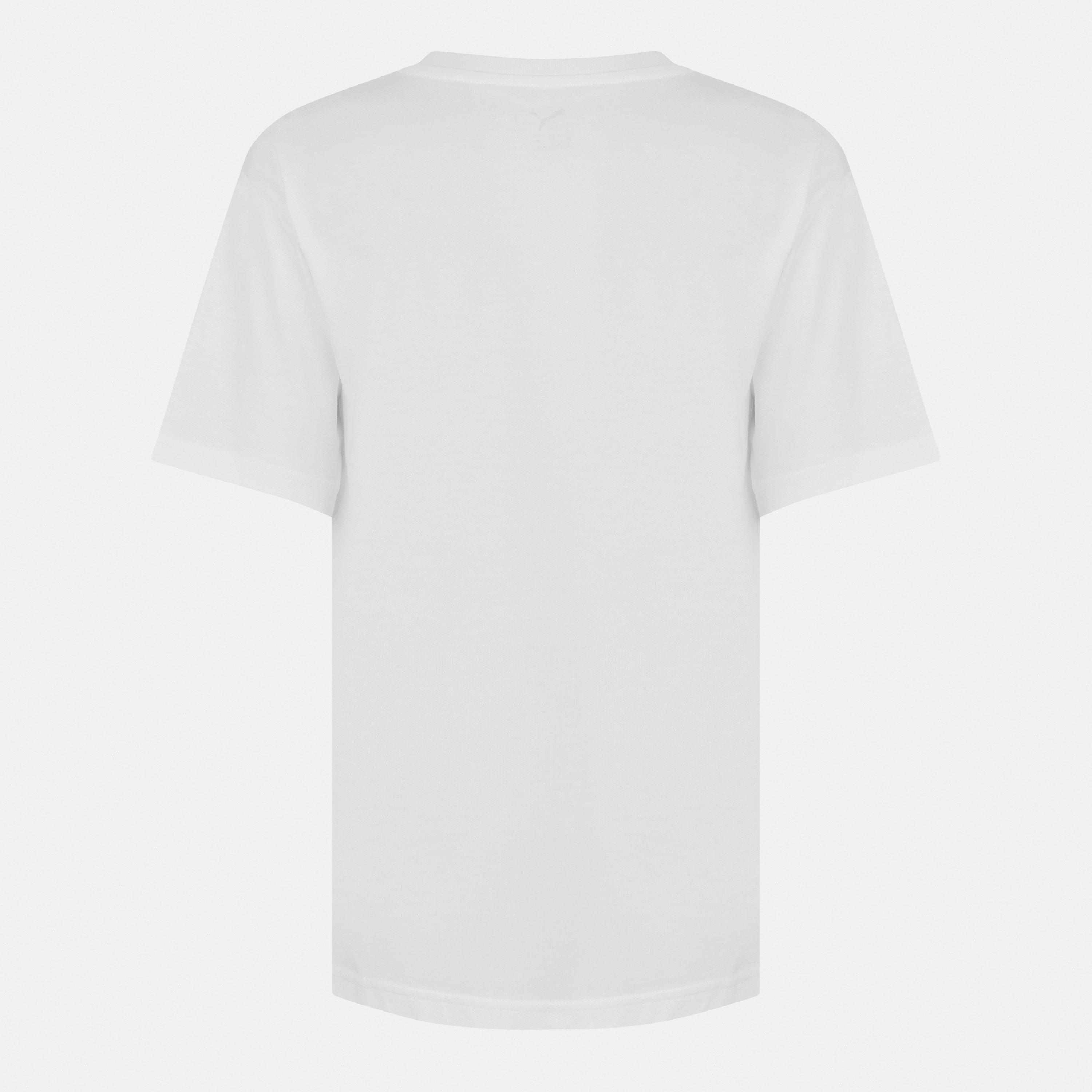 Puma White - Puma - Squad Relaxed Regular Fit T-Shirt - 2