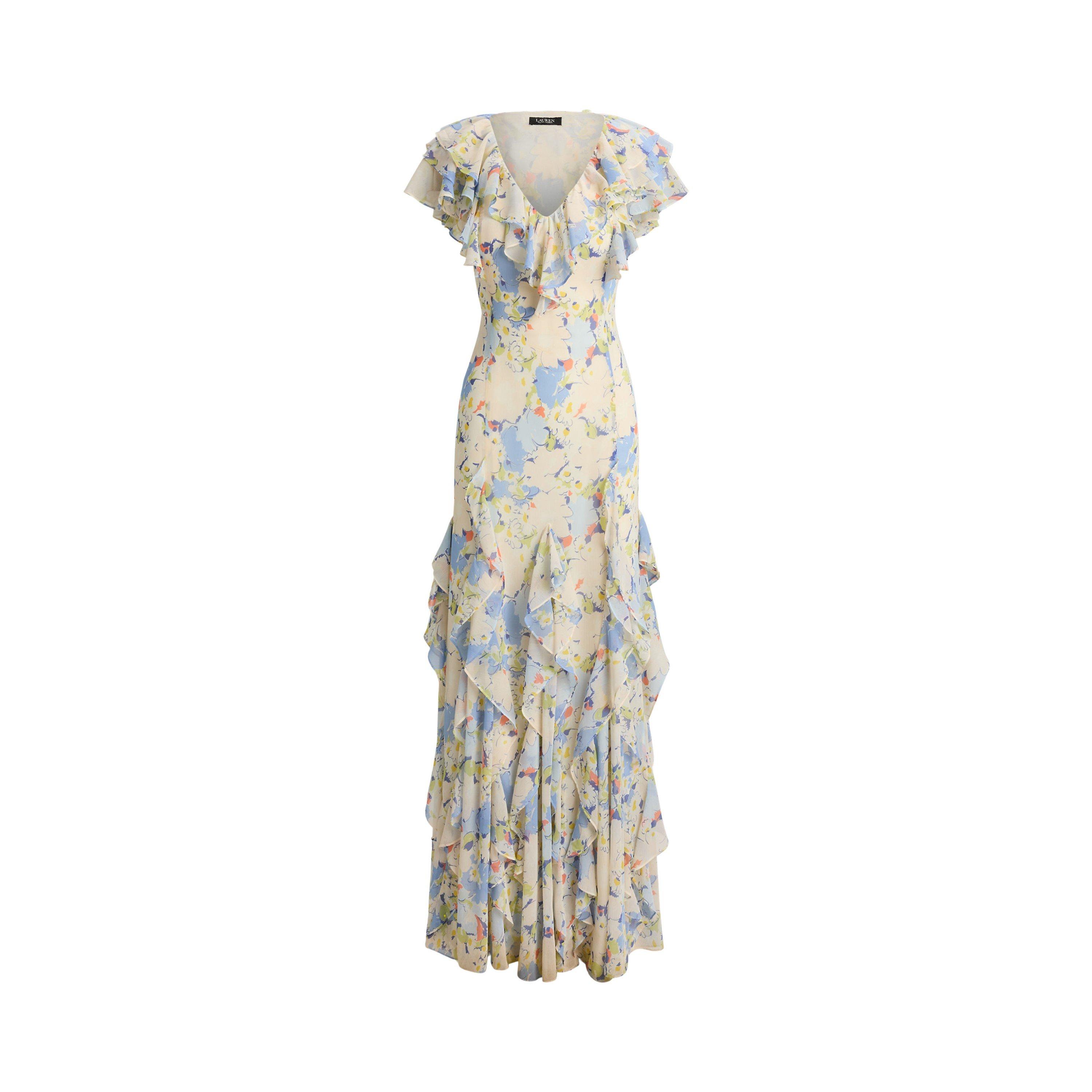 Lauren By Ralph Lauren Women's Blue  Ball Gown - 10 (S)