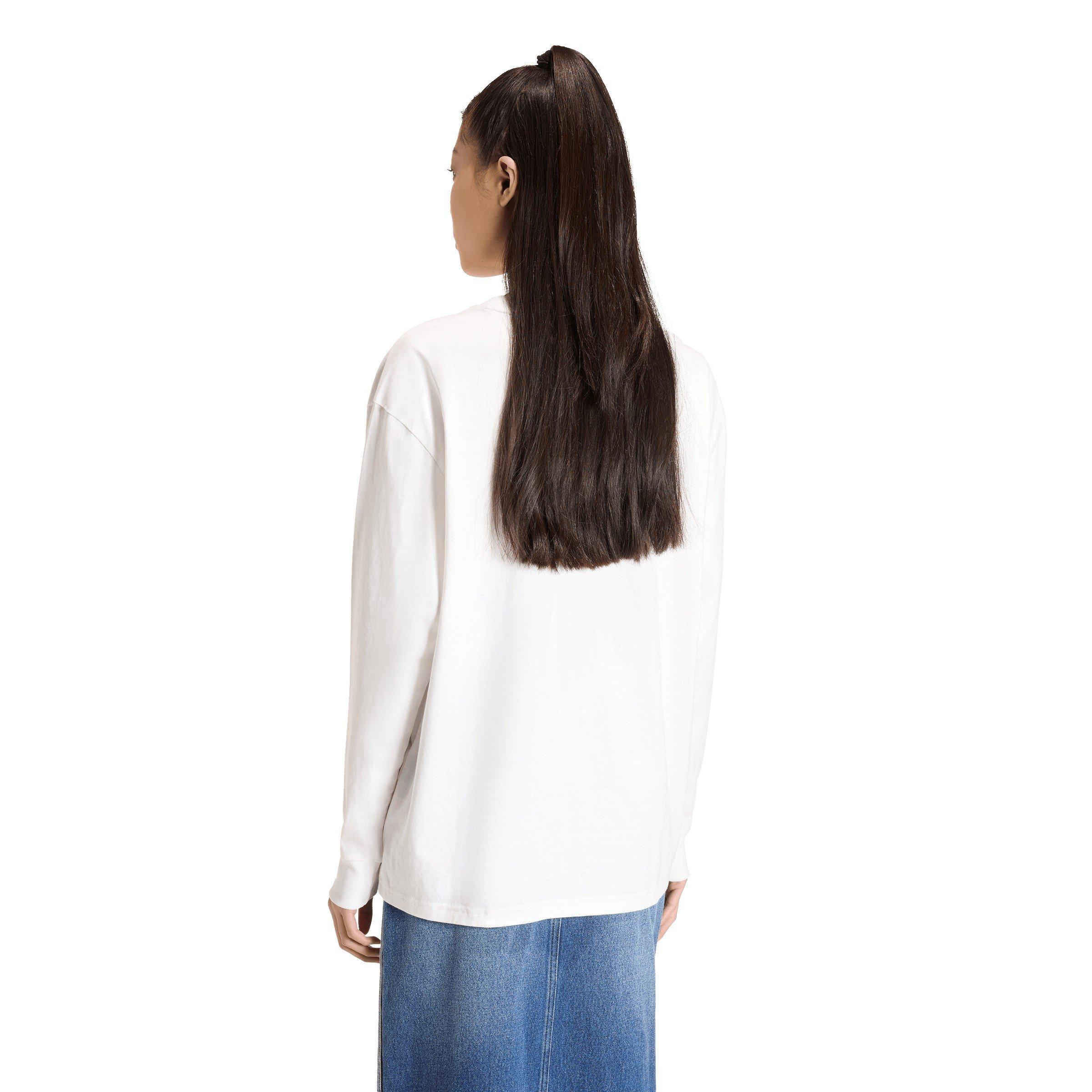 White - adidas Originals - Women's Long Sleeve T-Shirt - 3
