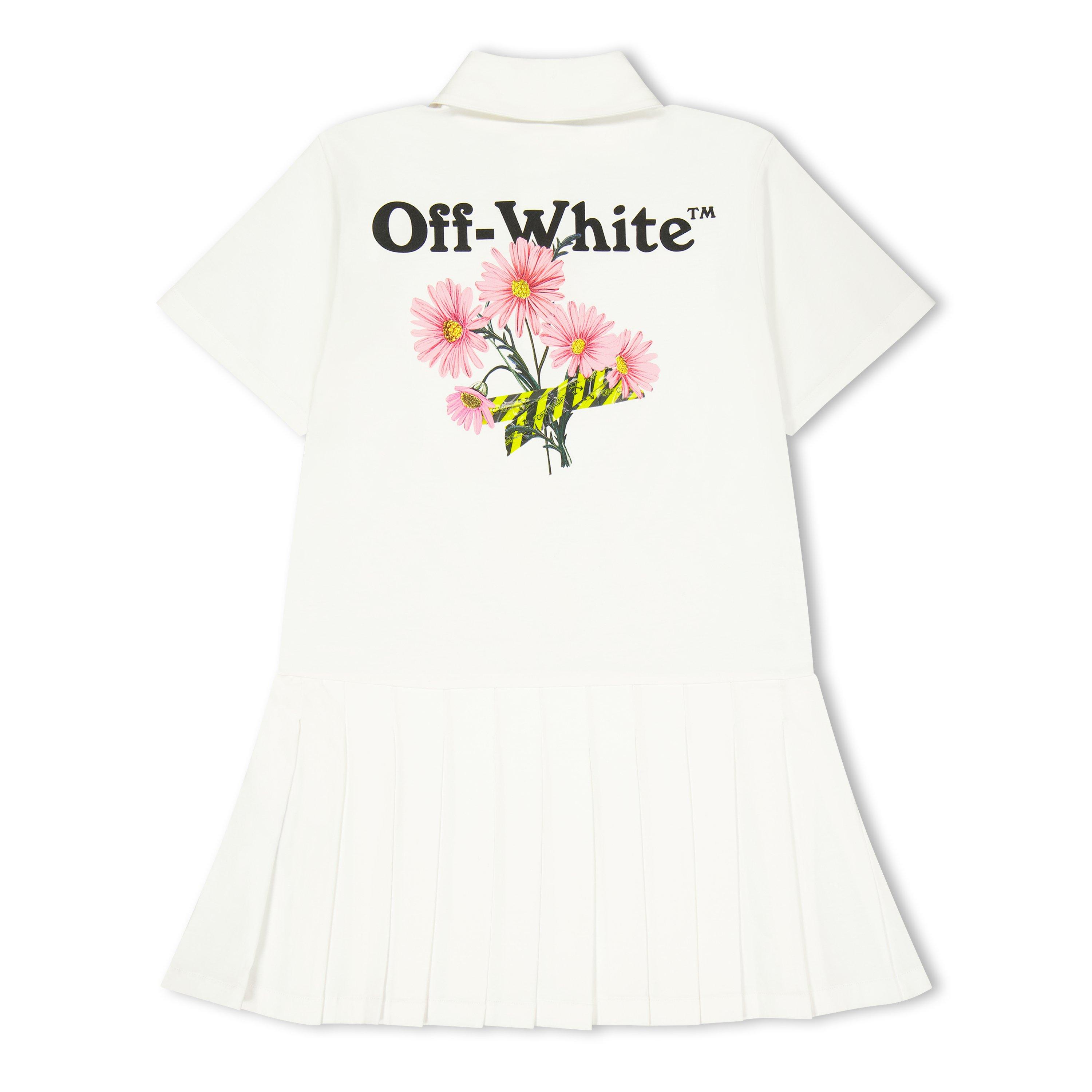 White 100 - Off White - Off Polo Dress Jn61 - 2
