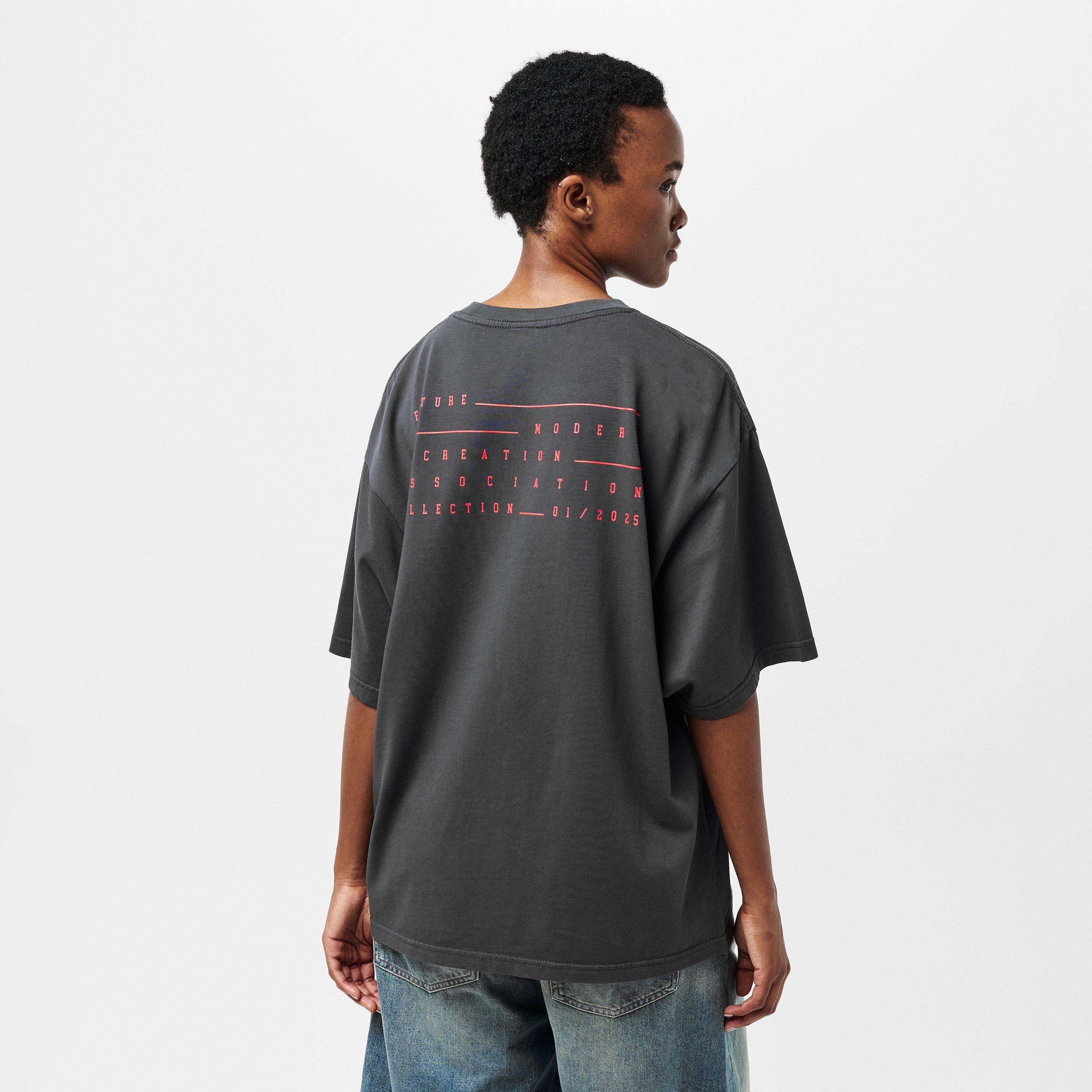 WASHED BLACK - PE Nation - Women's Playfield Regular Fit T-Shirt - 4