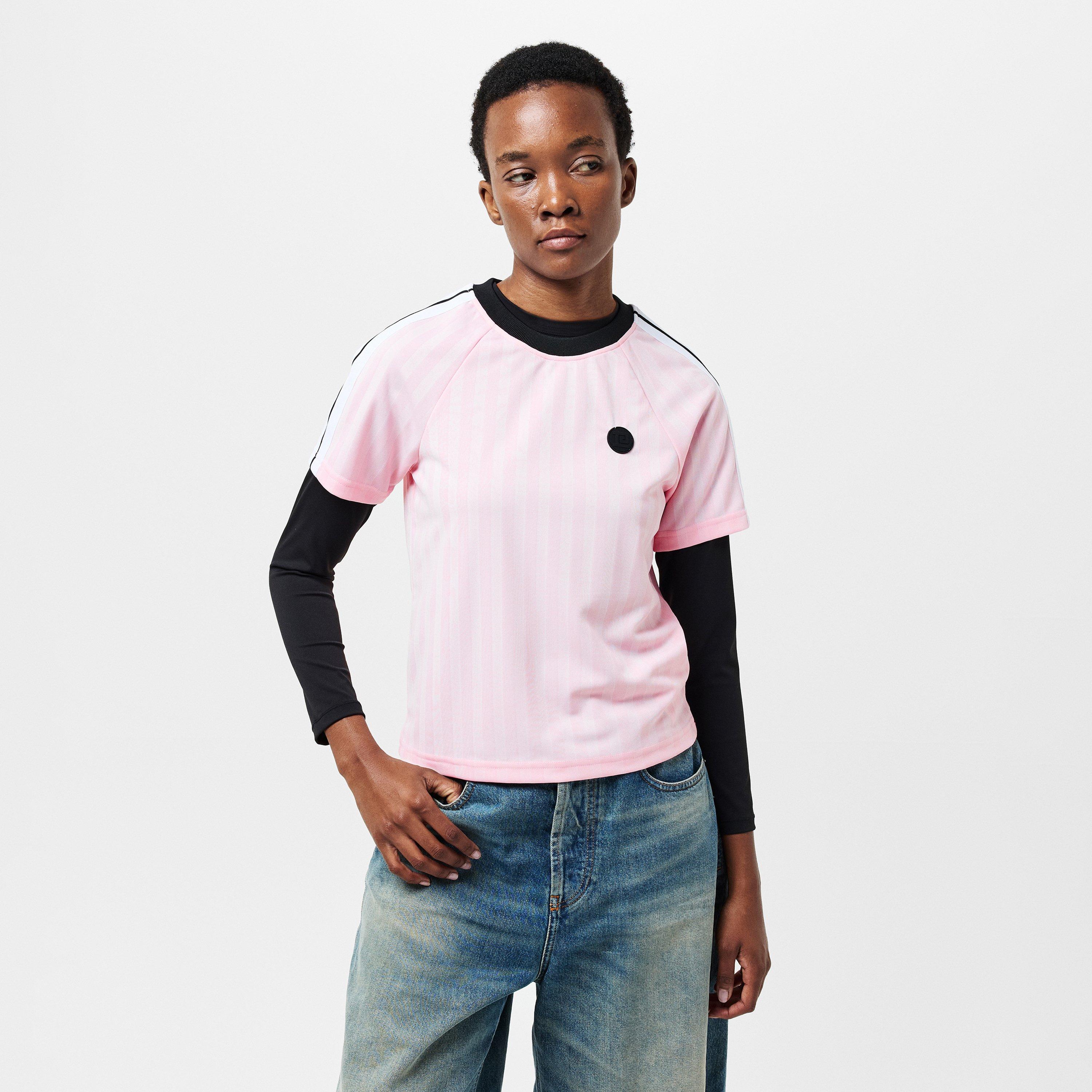 CHALK PINK - PE Nation - Women's Augment Regular Fit T-Shirt - 3