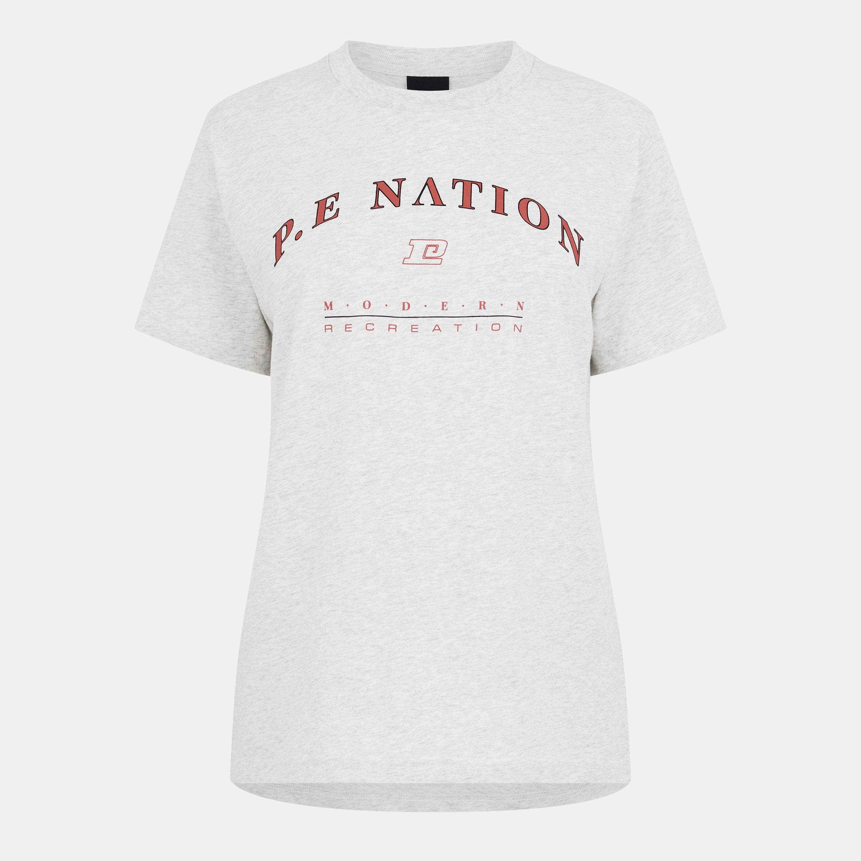 LIGHT GRY MARLE - PE Nation - Women's Liberation T-Shirt - 1