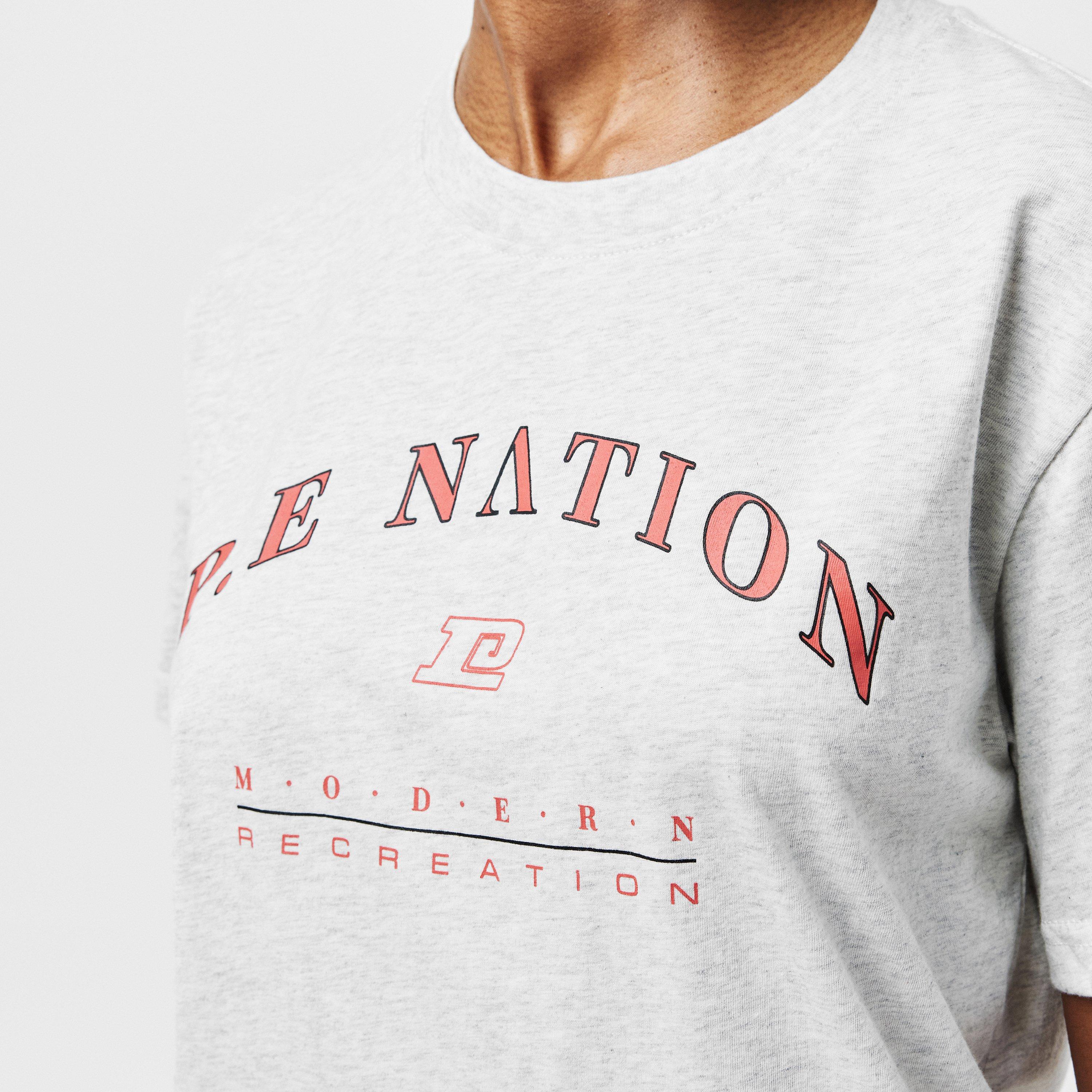 LIGHT GRY MARLE - PE Nation - Women's Liberation Regular Fit T-Shirt - 5