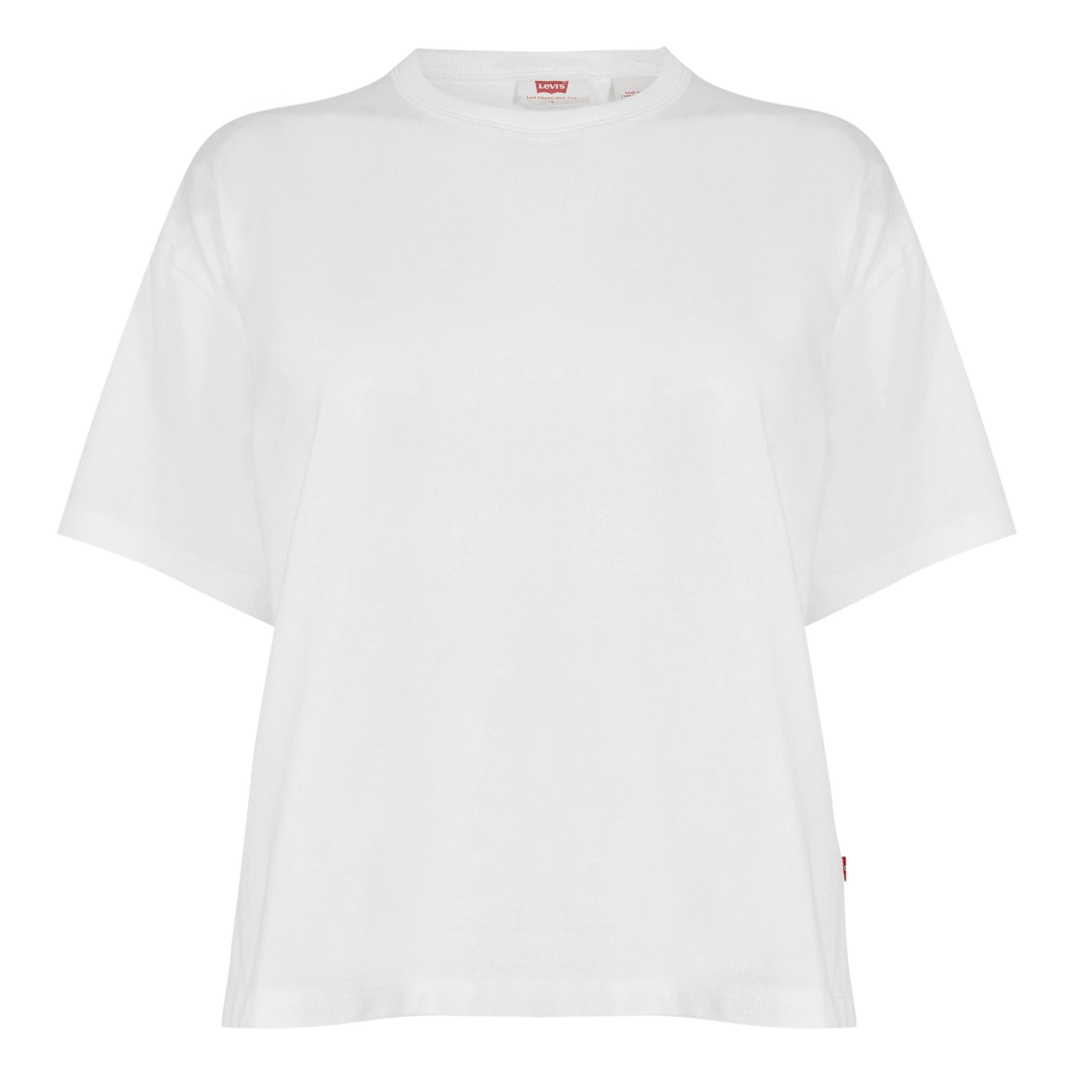 Bright White - Levis - Women's Vintage Short Sleeve Bright White T-Shirt - 1