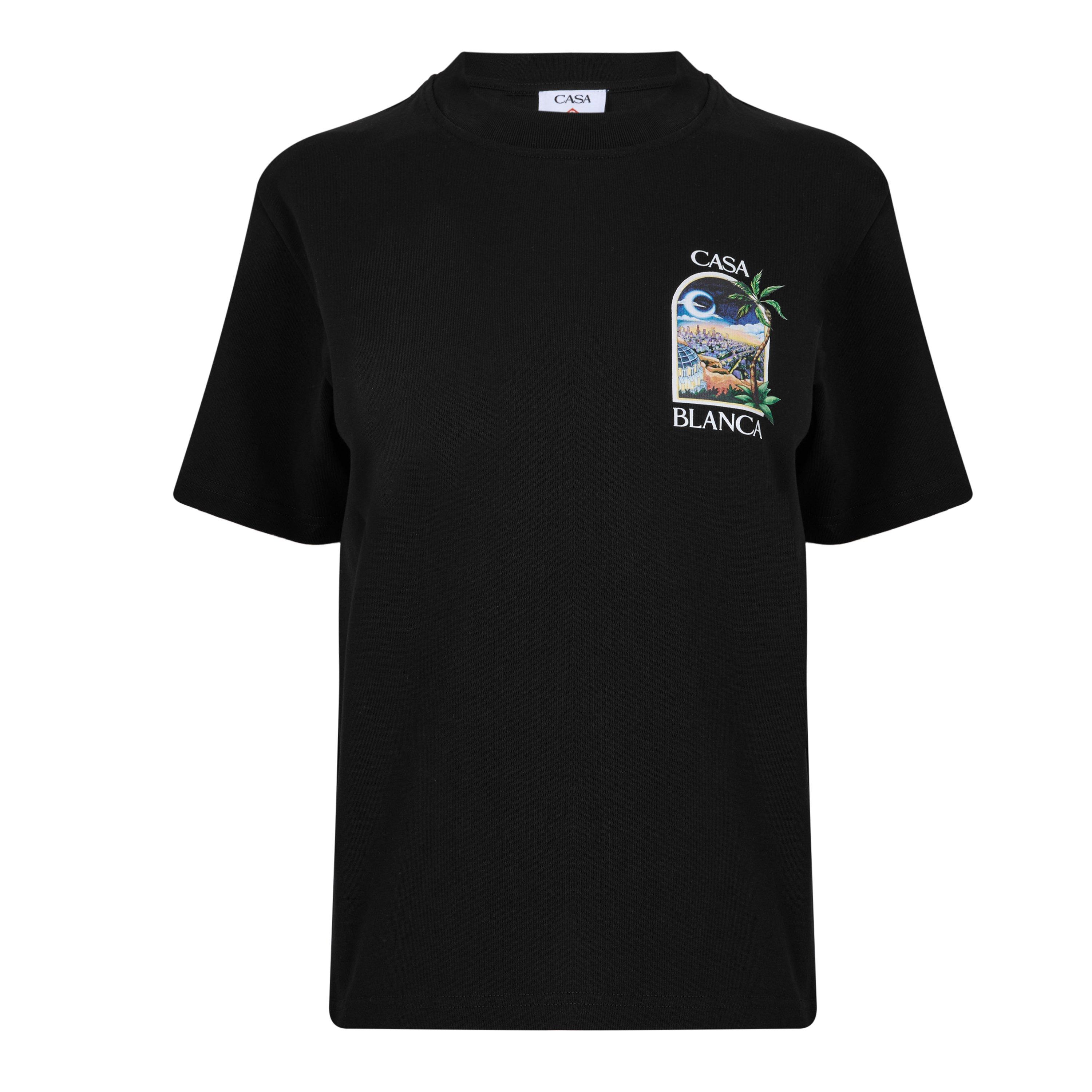 Black - Casablanca - Casa Night Tee Ld64 - 1