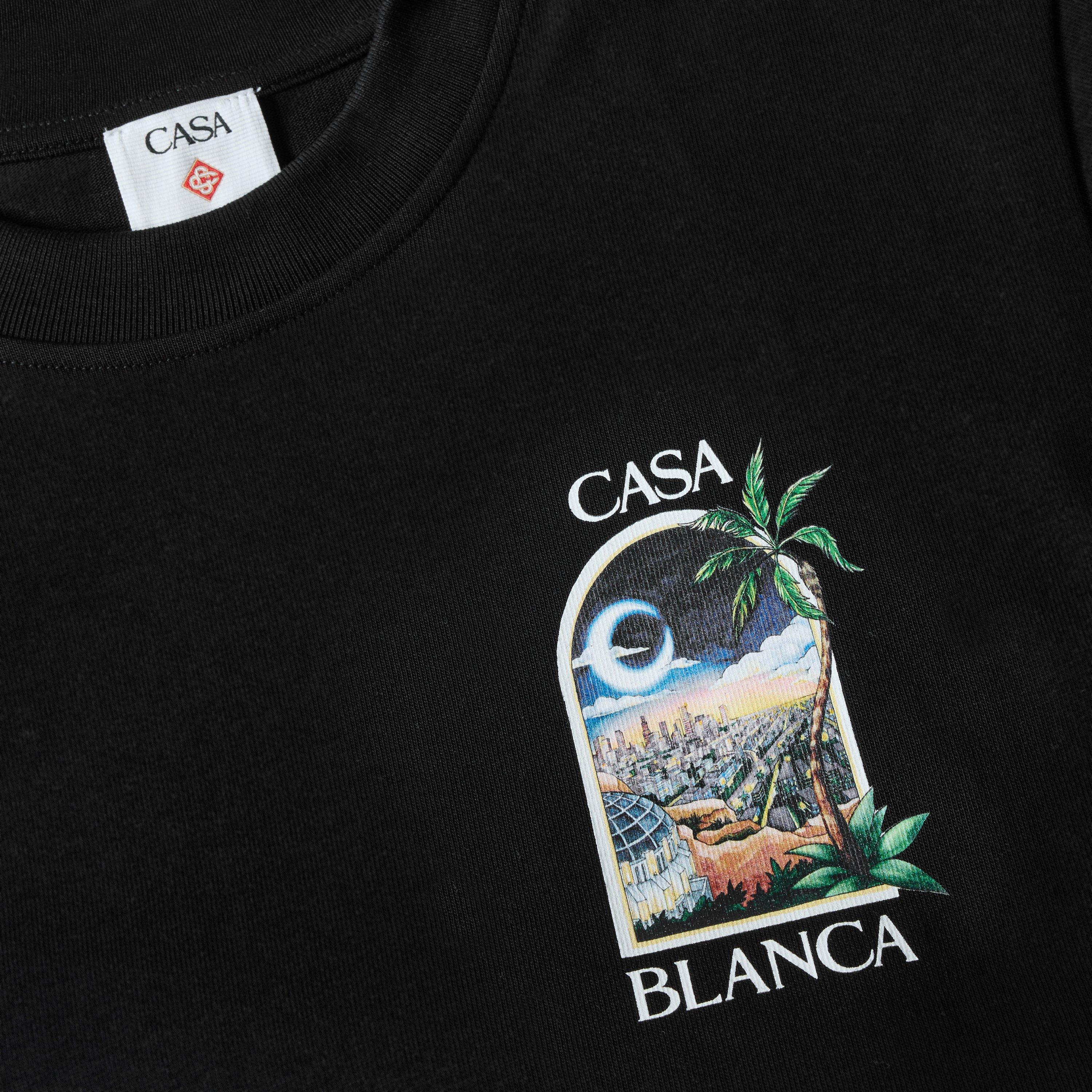 Black - Casablanca - Casa Night Tee Ld64 - 3