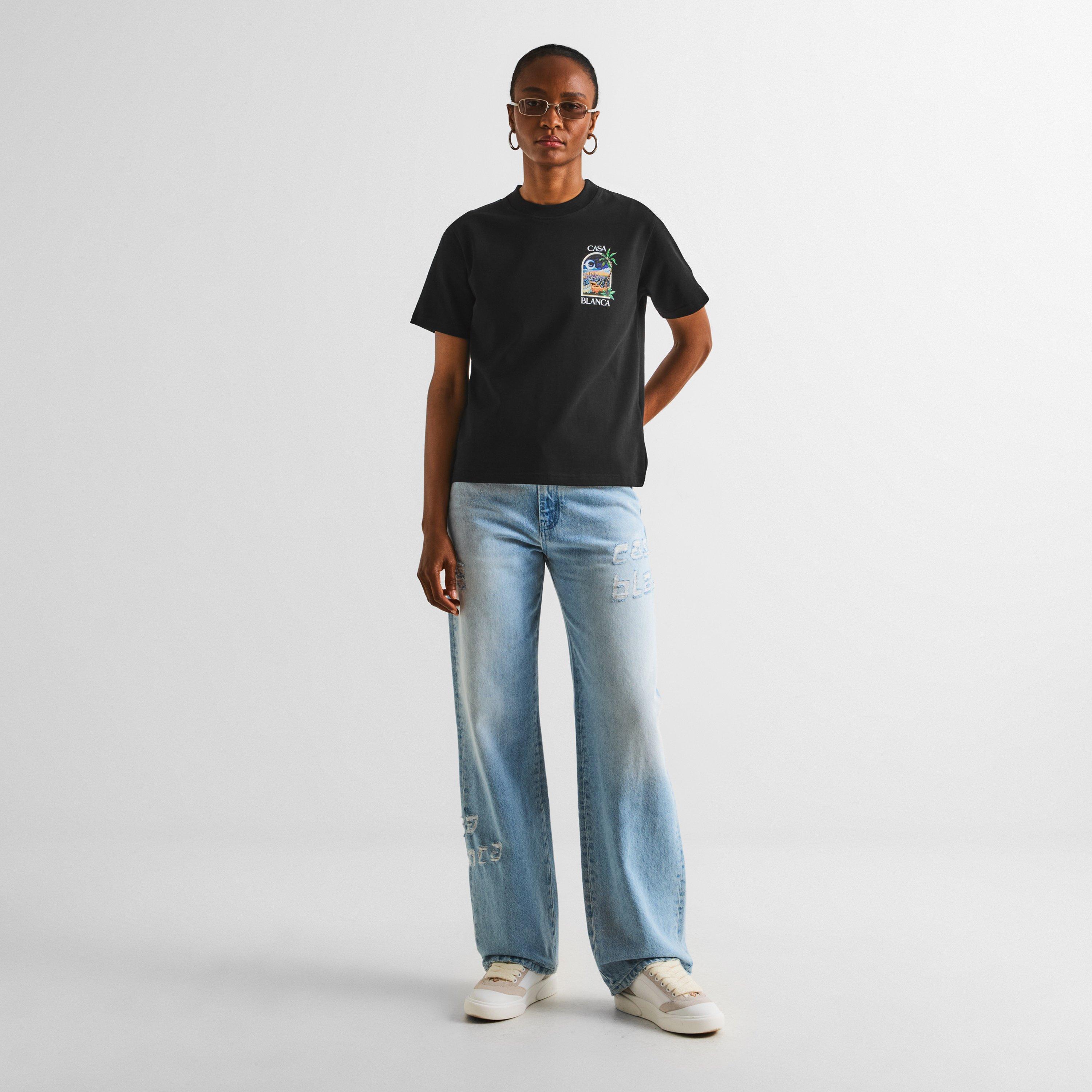 Black - Casablanca - Casa Night Tee Ld64 - 6