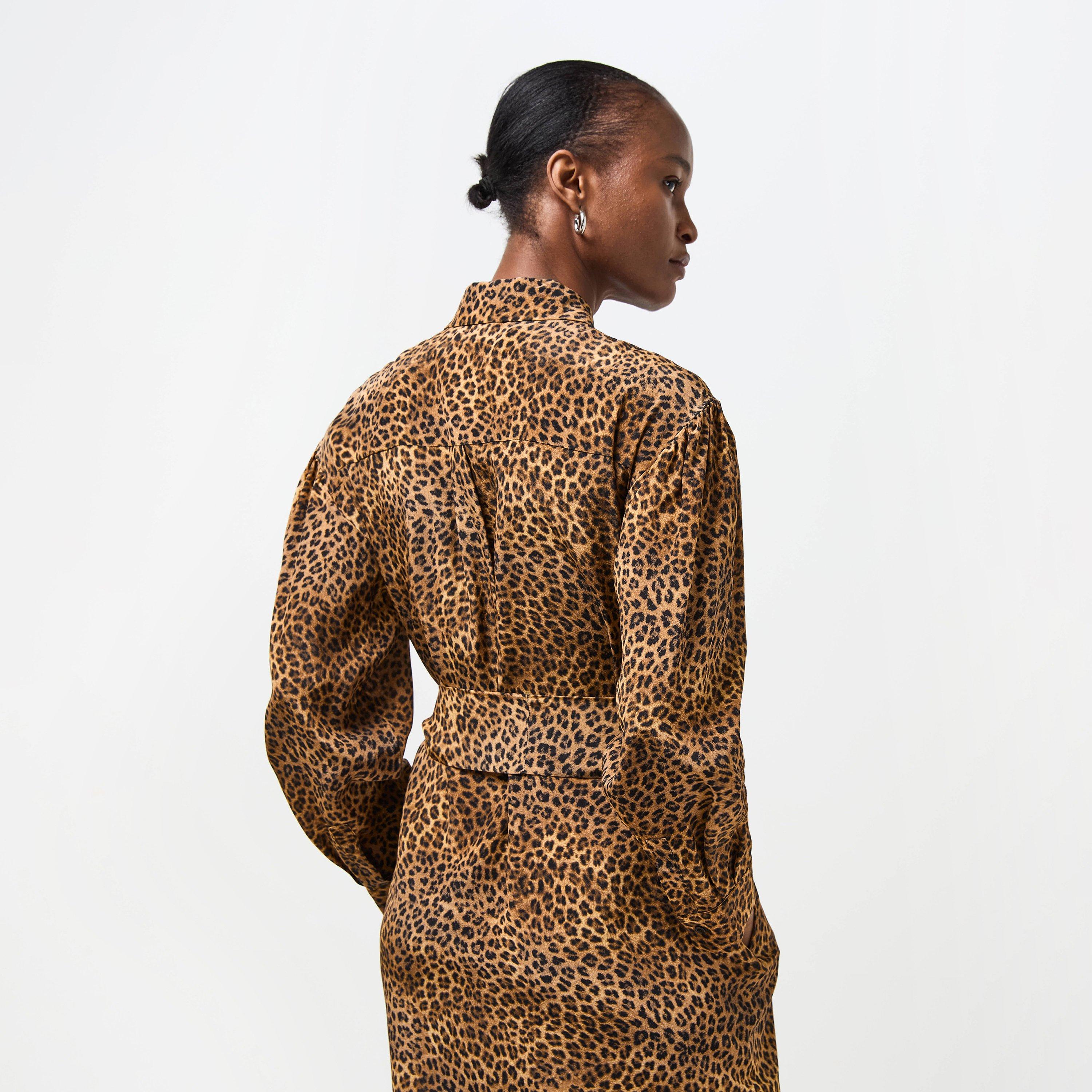 Camel 003 - Weekend Max Mara - Women's Dolmen Shirt Dress - 4