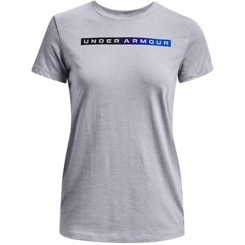 Under Armour Gradient Wordmark Womens T Shirt