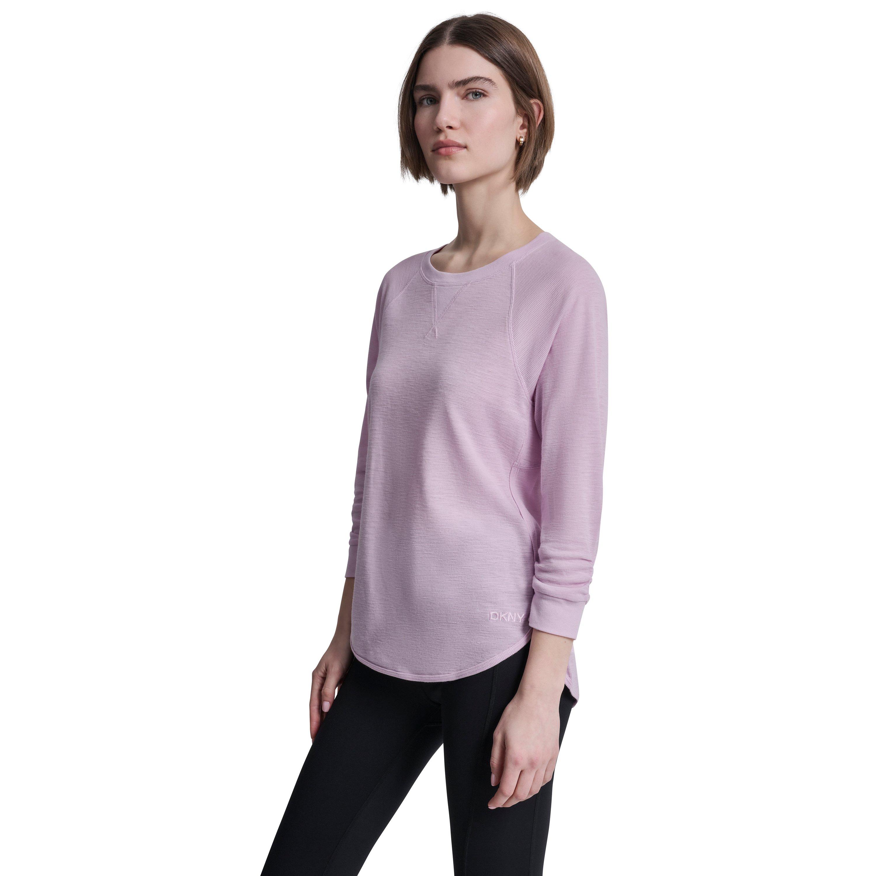 Pink Lavender - DKNY - Women's Slim Fit T-Shirt - 2