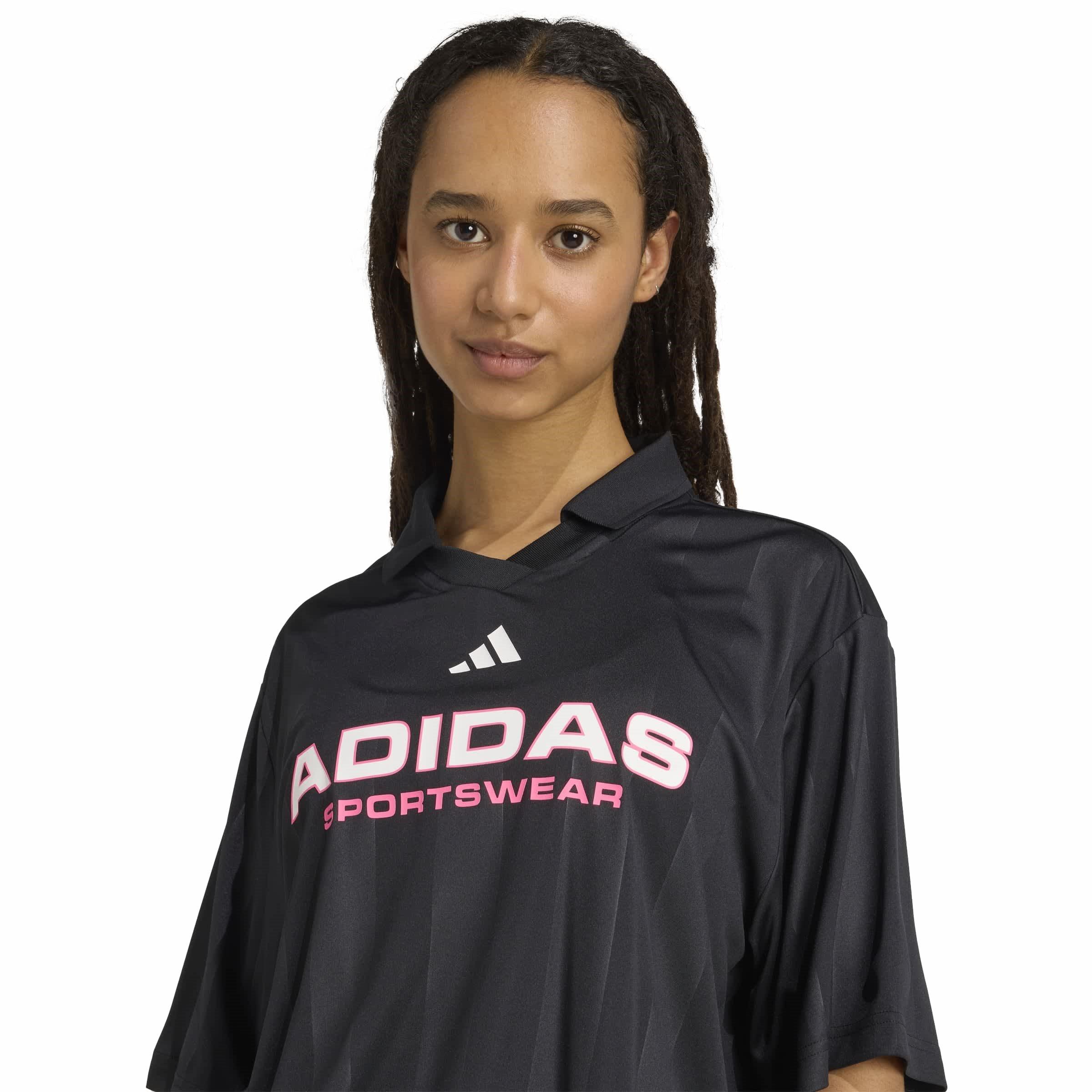 Black/Black - adidas - Women's Tiro T-Shirt - 5