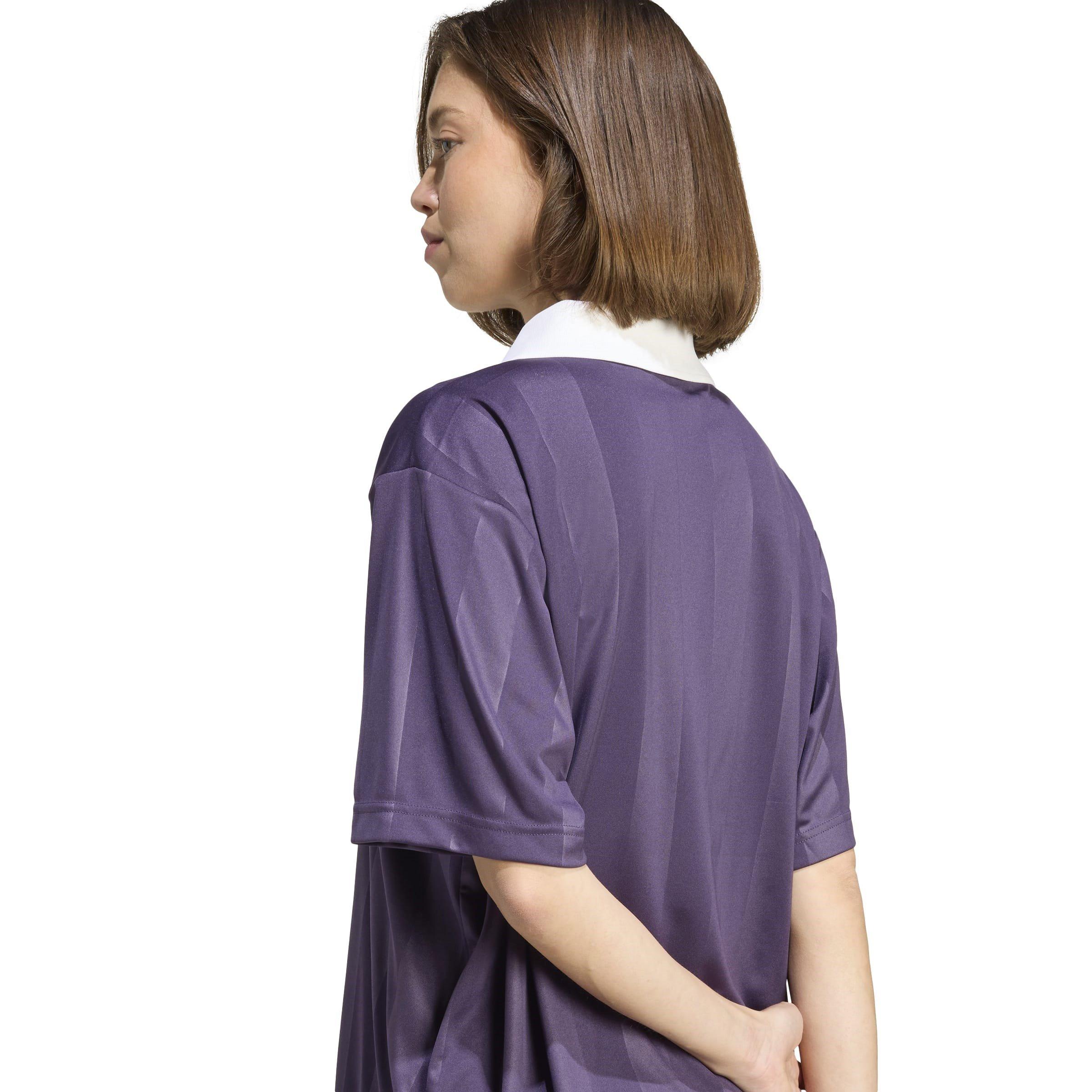 Aurora Plum/Wht - adidas - Tiro Q4 Tee Ld54 - 5