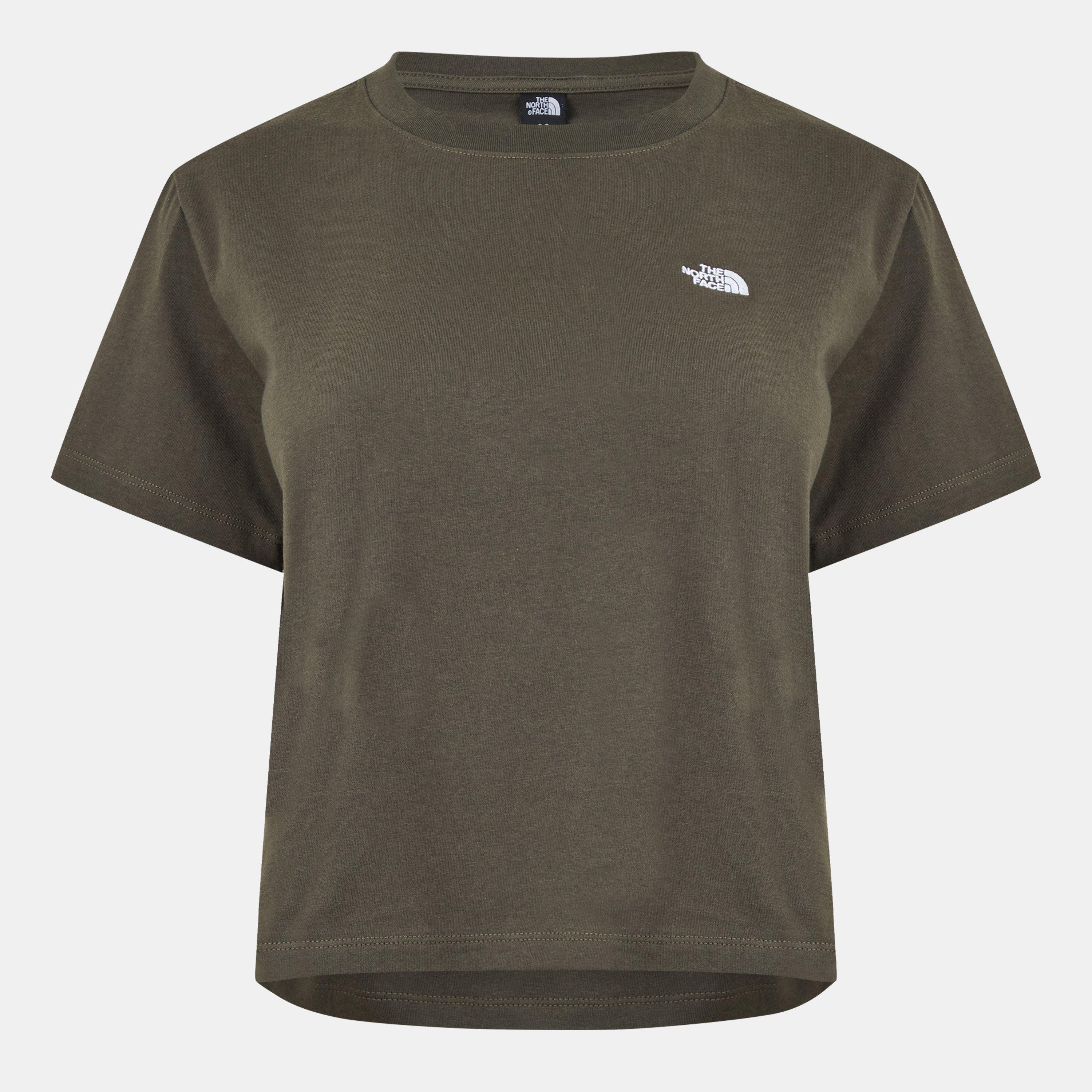 Taupe Green - The North Face - Women's Simp Dome Cute T-Shirt - 1