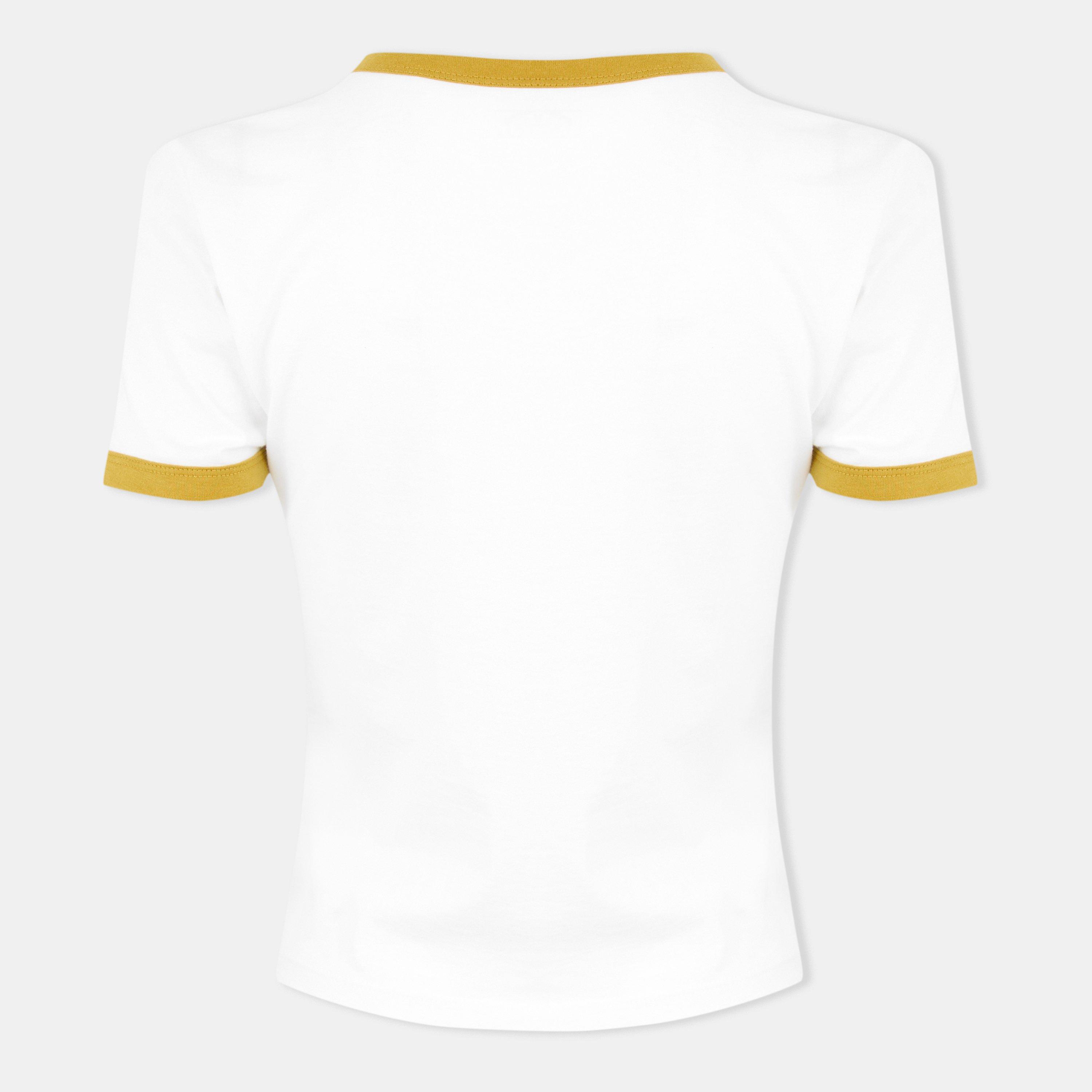 Marshmallow - Vans - Regular Fit Ringer T-Shirt - 2