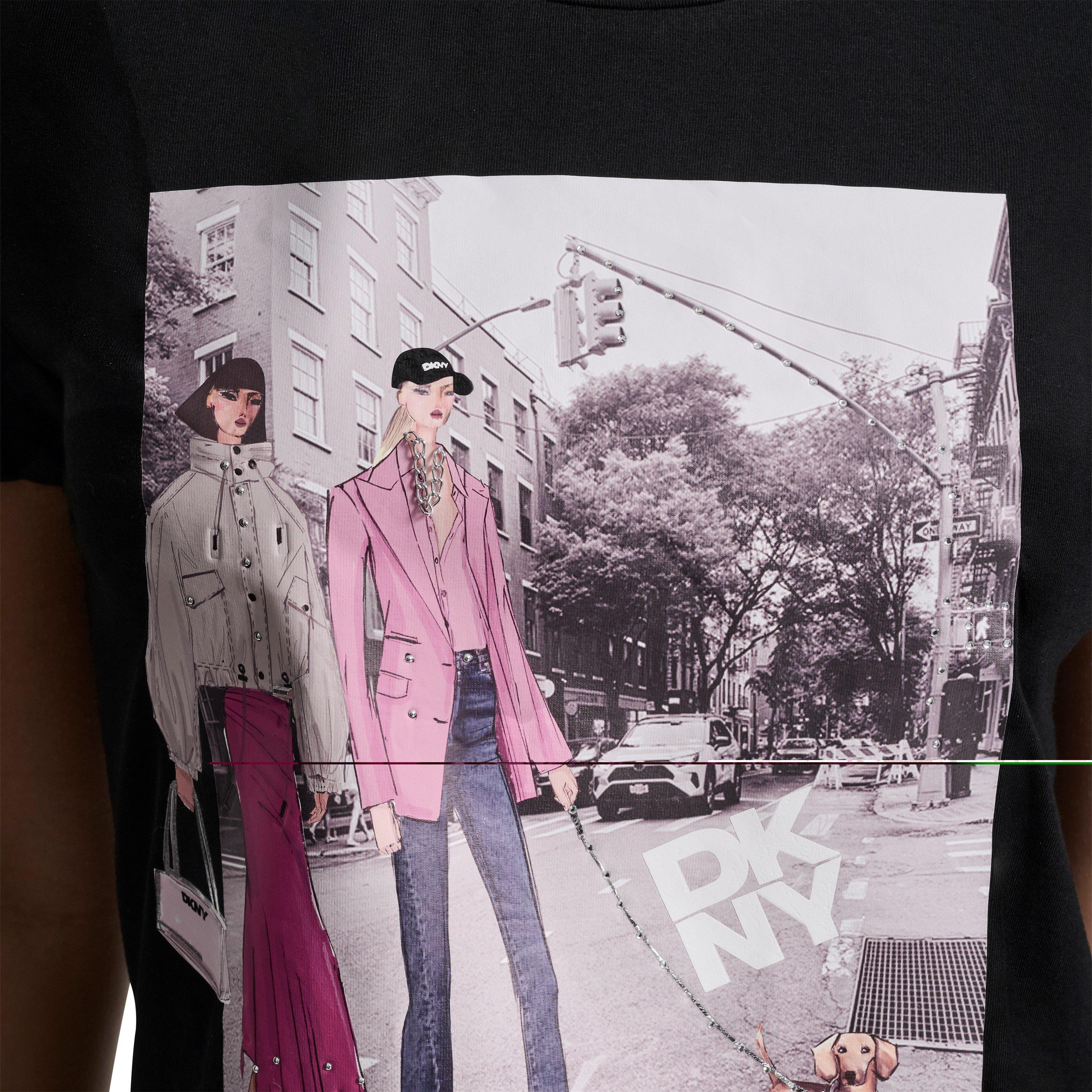 Black - DKNY - DKNY Bleecker St T Ld62 - 5