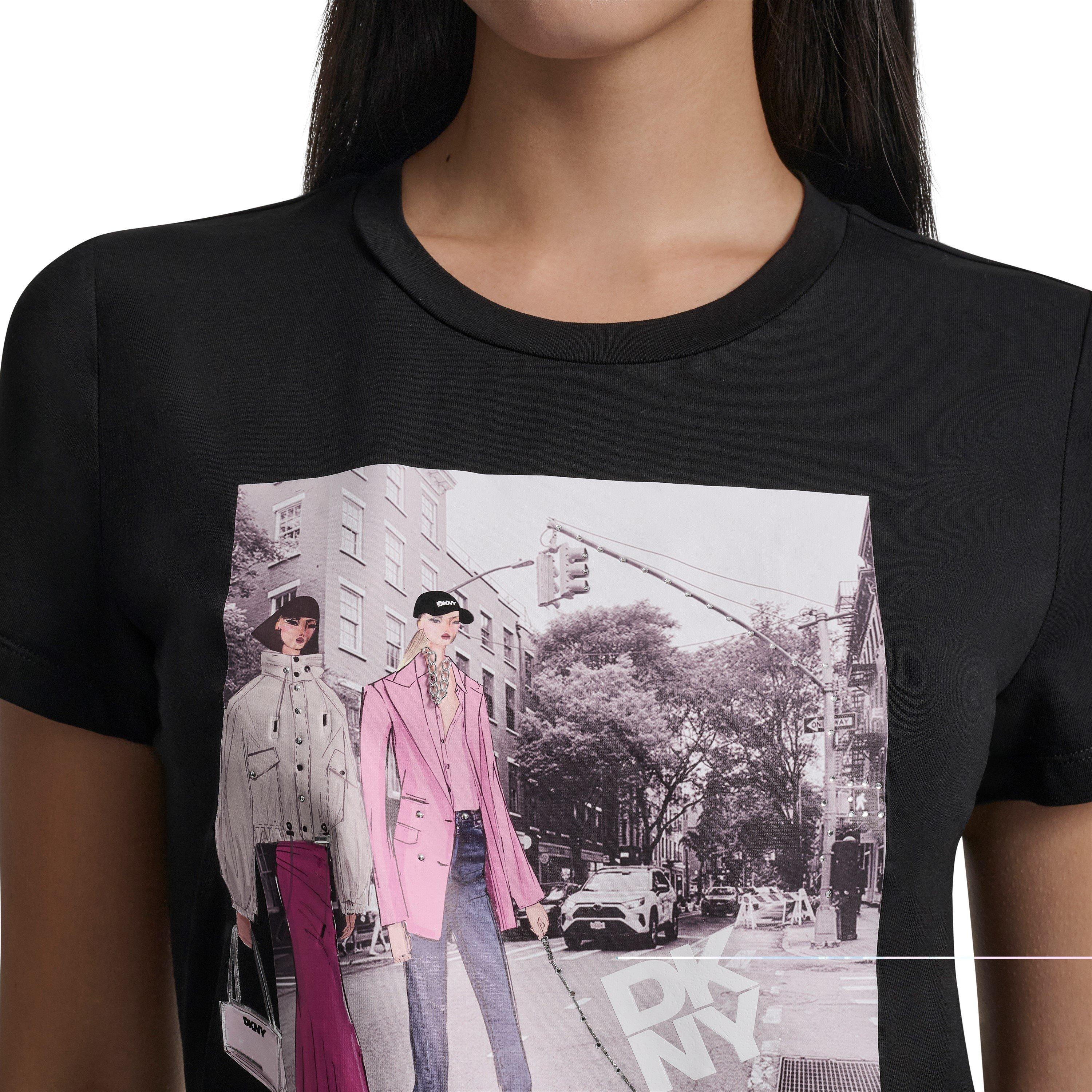 Black - DKNY - DKNY Bleecker St T Ld62 - 6