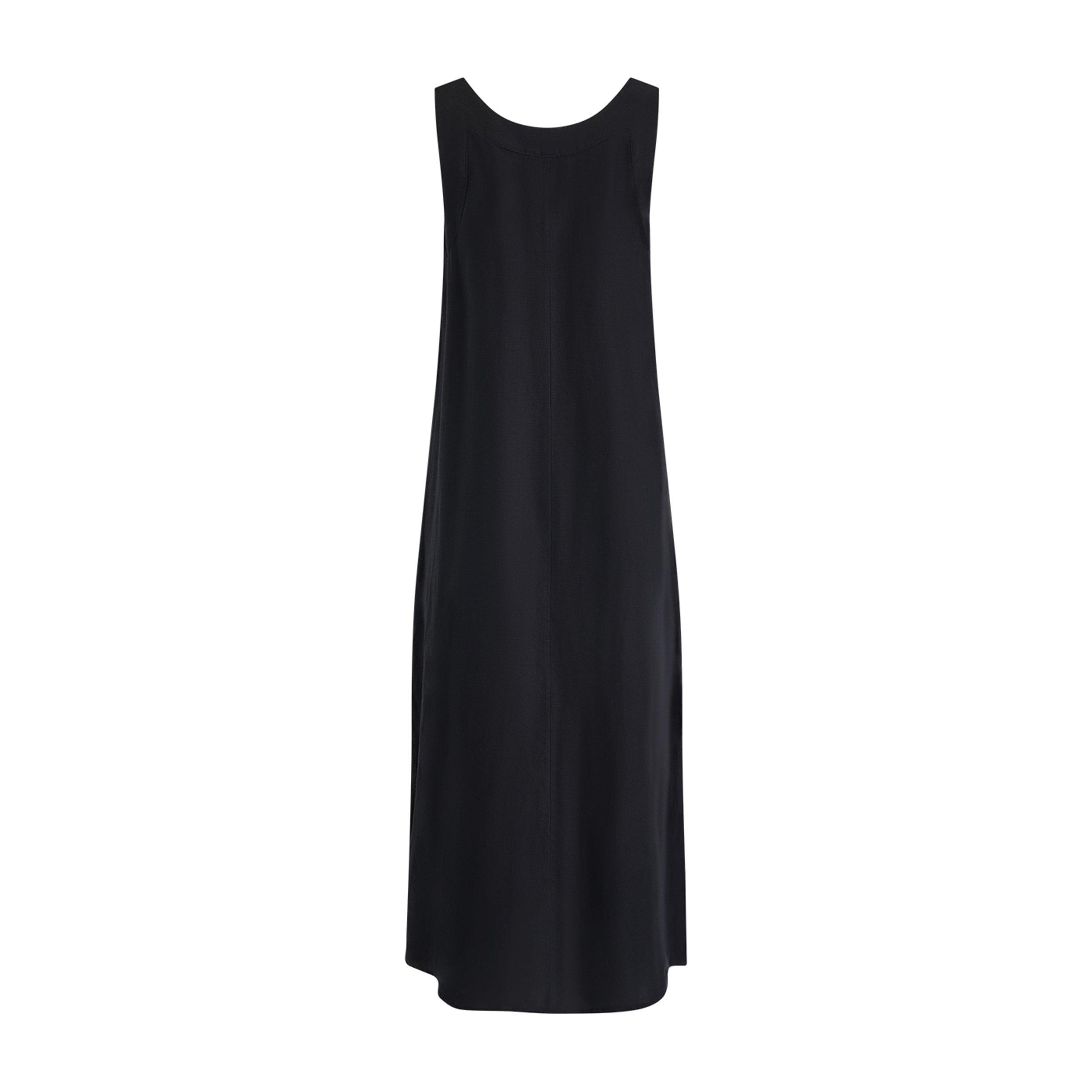Black - DKNY - Women's Long Maxi Dress - 2
