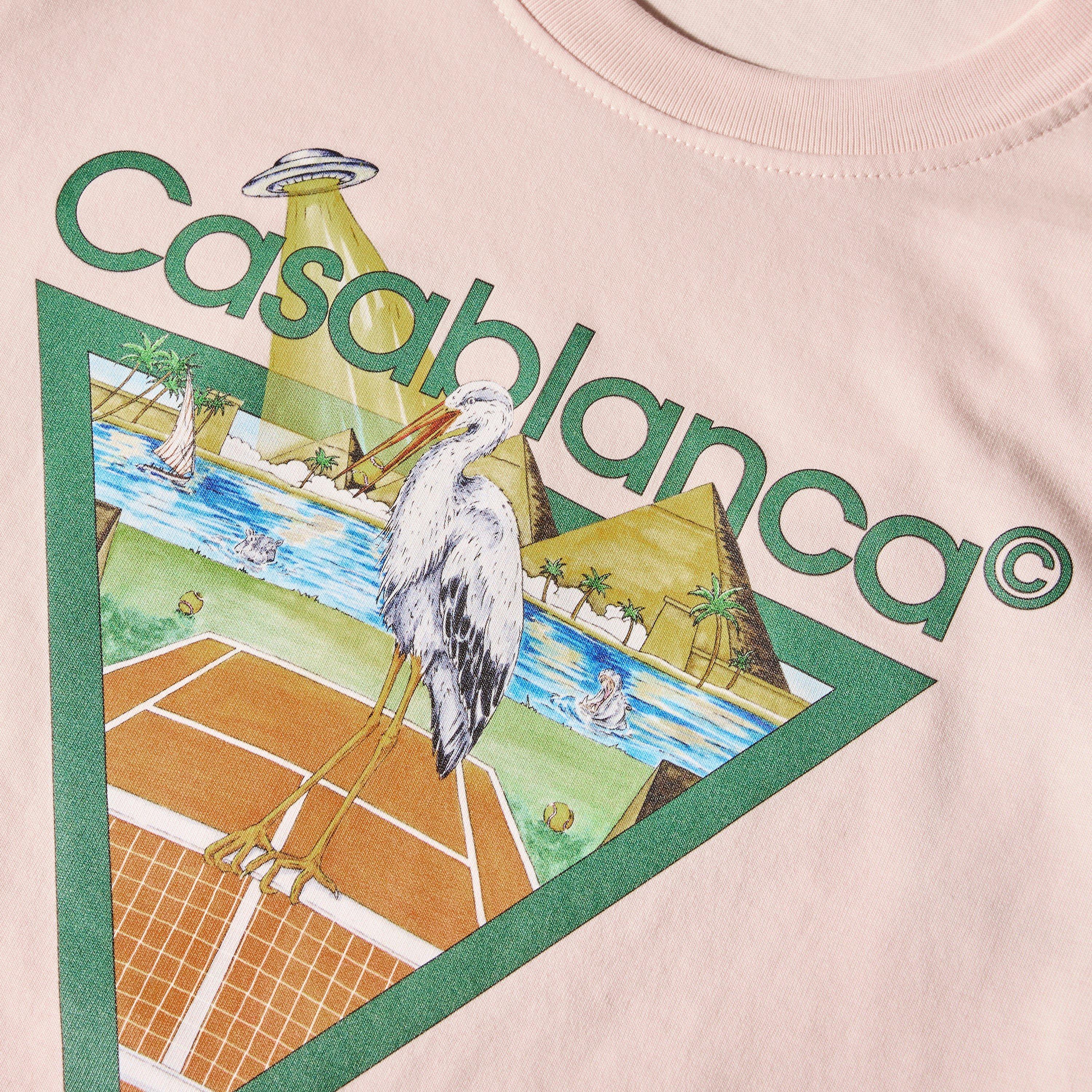 Pink - Casablanca - Casa Tennis Tee Ld63 - 3