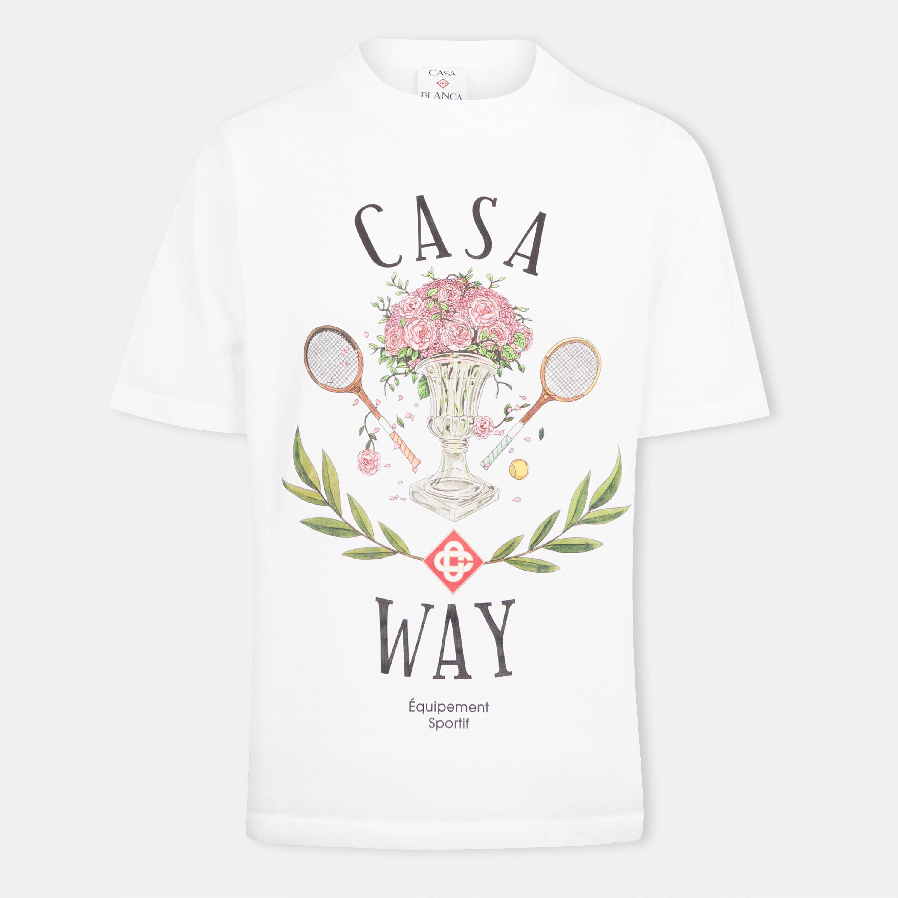 White - Casablanca - Women's Casa Way Oversized T-Shirt - 1