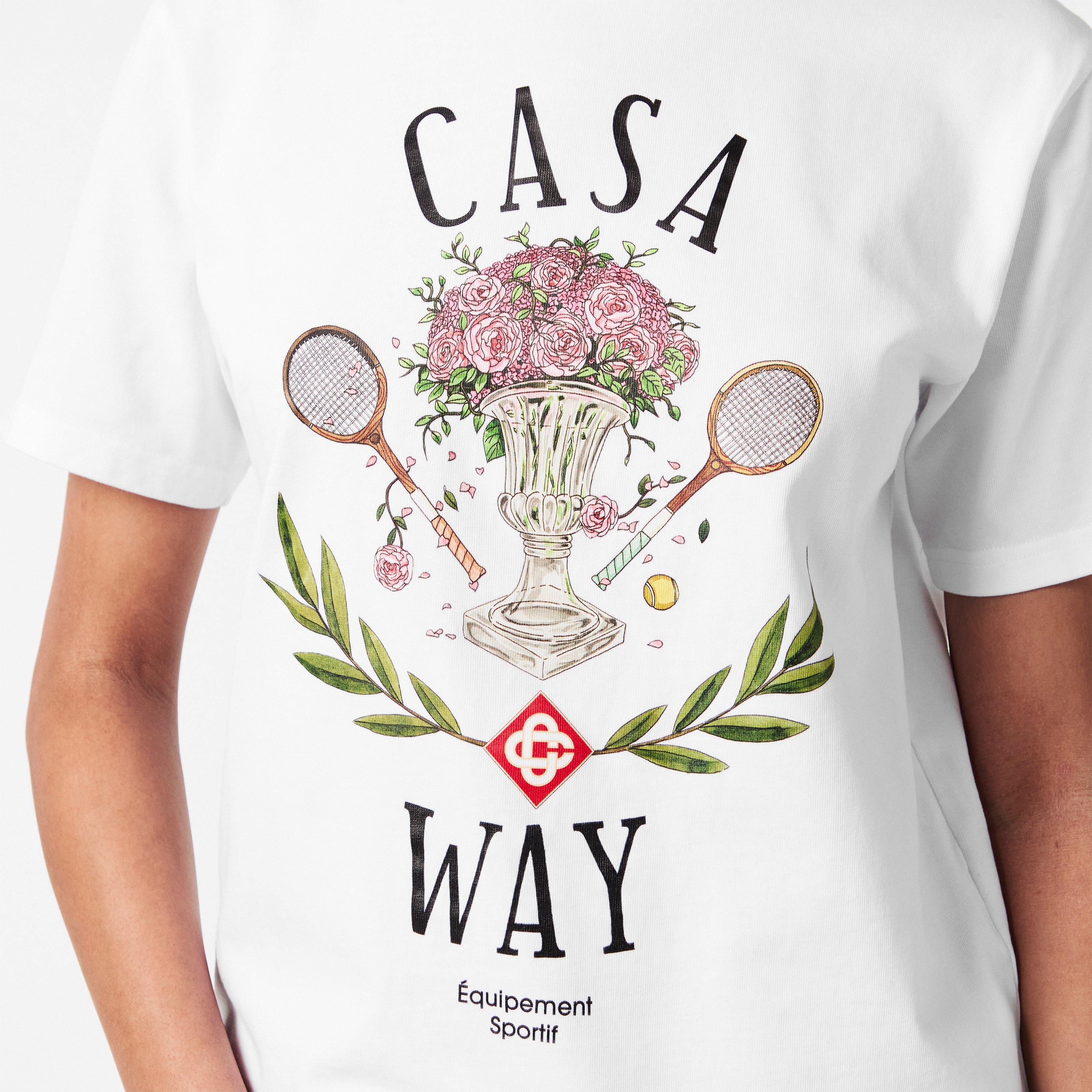 White - Casablanca - Women's Casa Way Oversized T-Shirt - 5