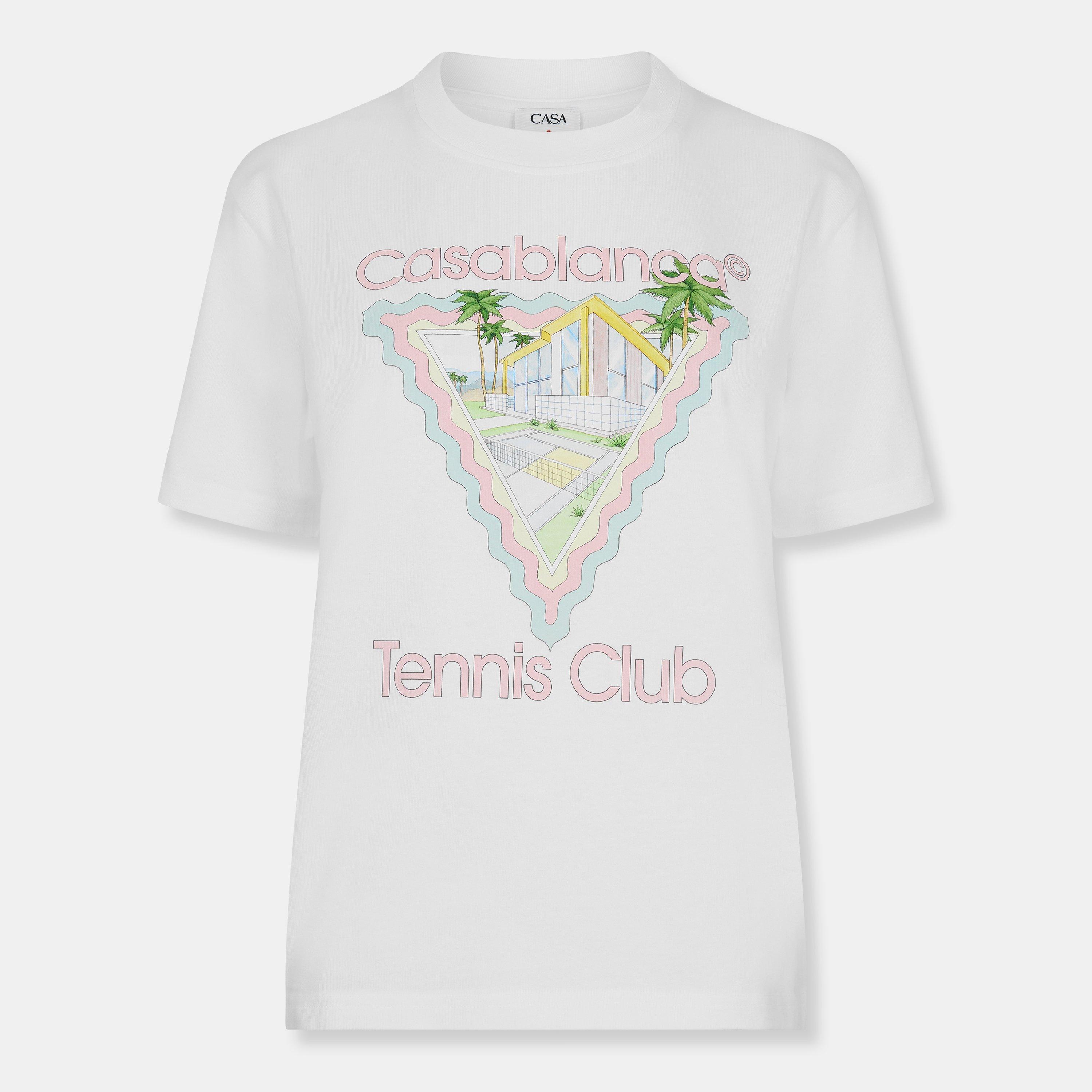 Casablanca Women's Maison Oversized T-Shirt - White - Size 16 (XL)