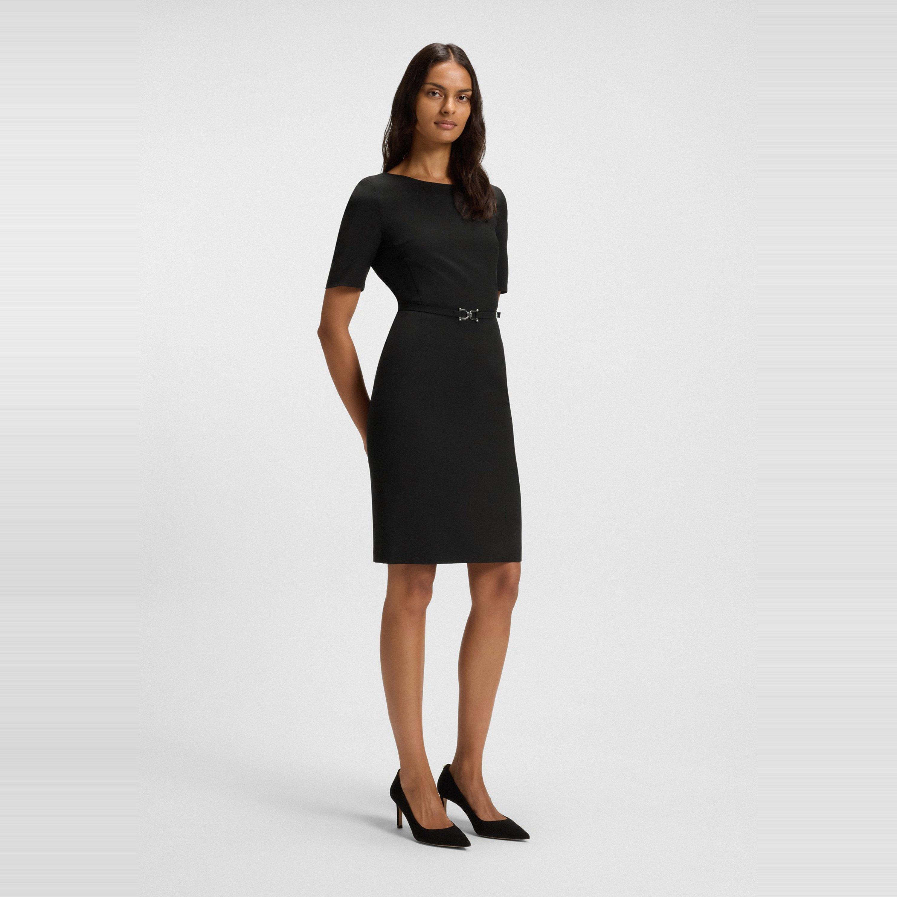 Black - Boss - Women's Daleah T-Shirt Dress - 2