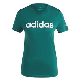 adidas Essentials Slim Logo Womens T Shirt