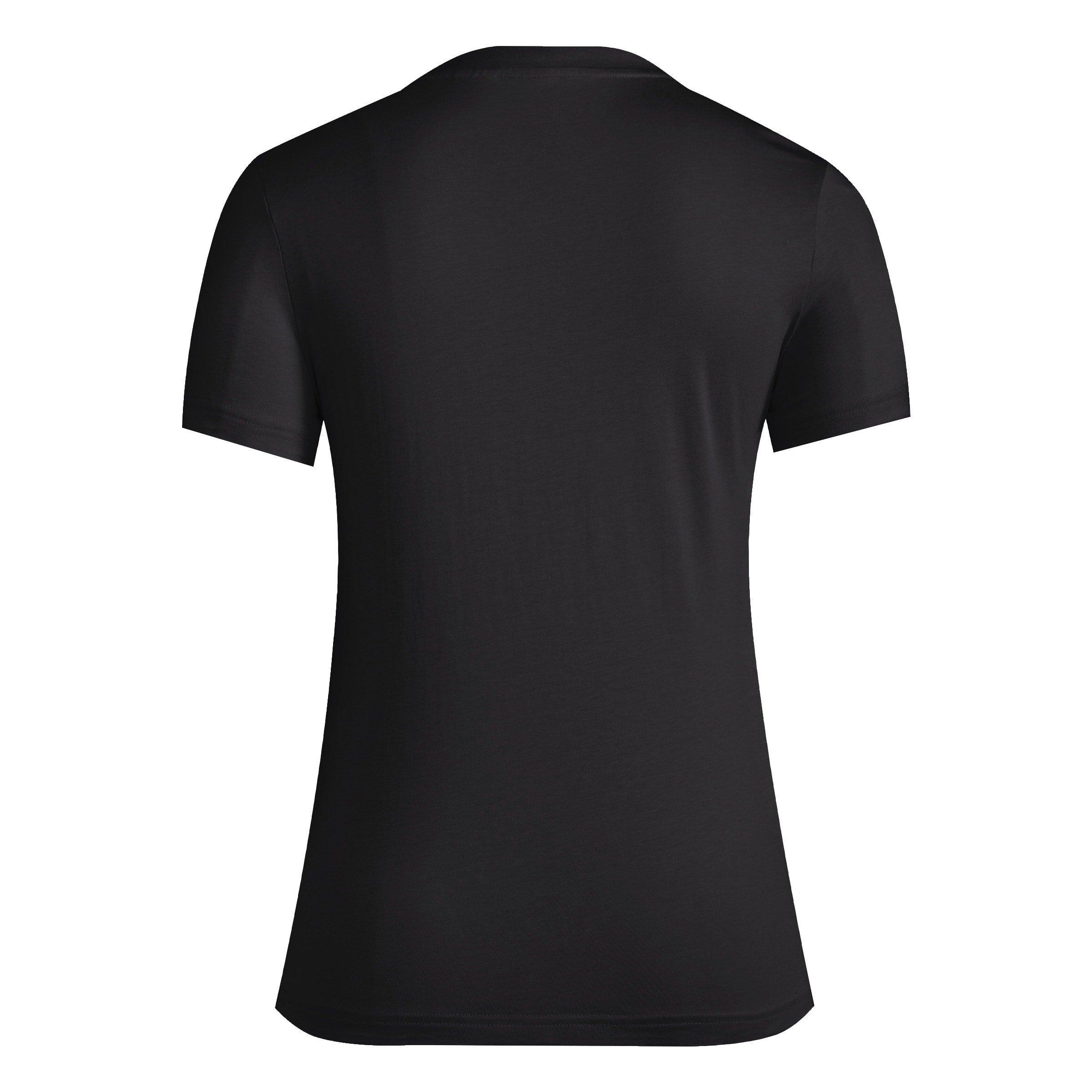 Black/White - adidas - Essentials Slim Logo Womens T Shirt - 7