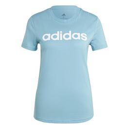 adidas Essentials Slim Logo Womens T Shirt