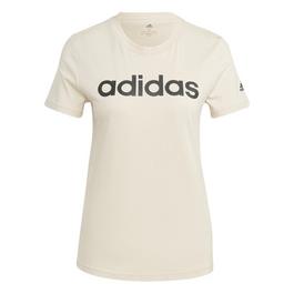 adidas Essentials Slim Logo Womens T Shirt