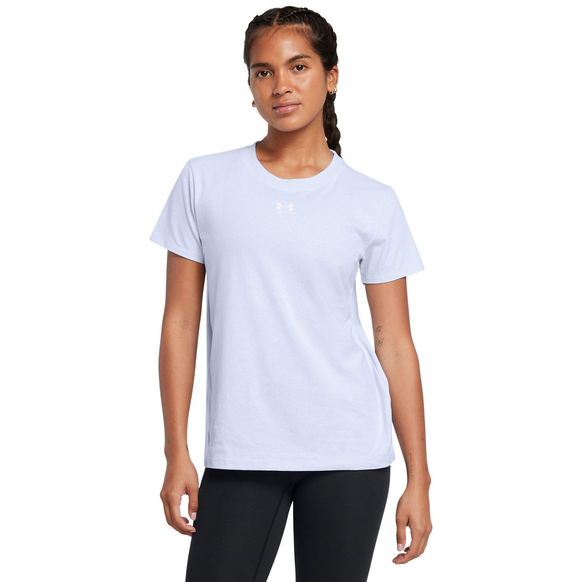 Nimbus Blue/Wht - Under Armour - Campus Core Short-Sleeve Regular Fit T-Shirt - 2