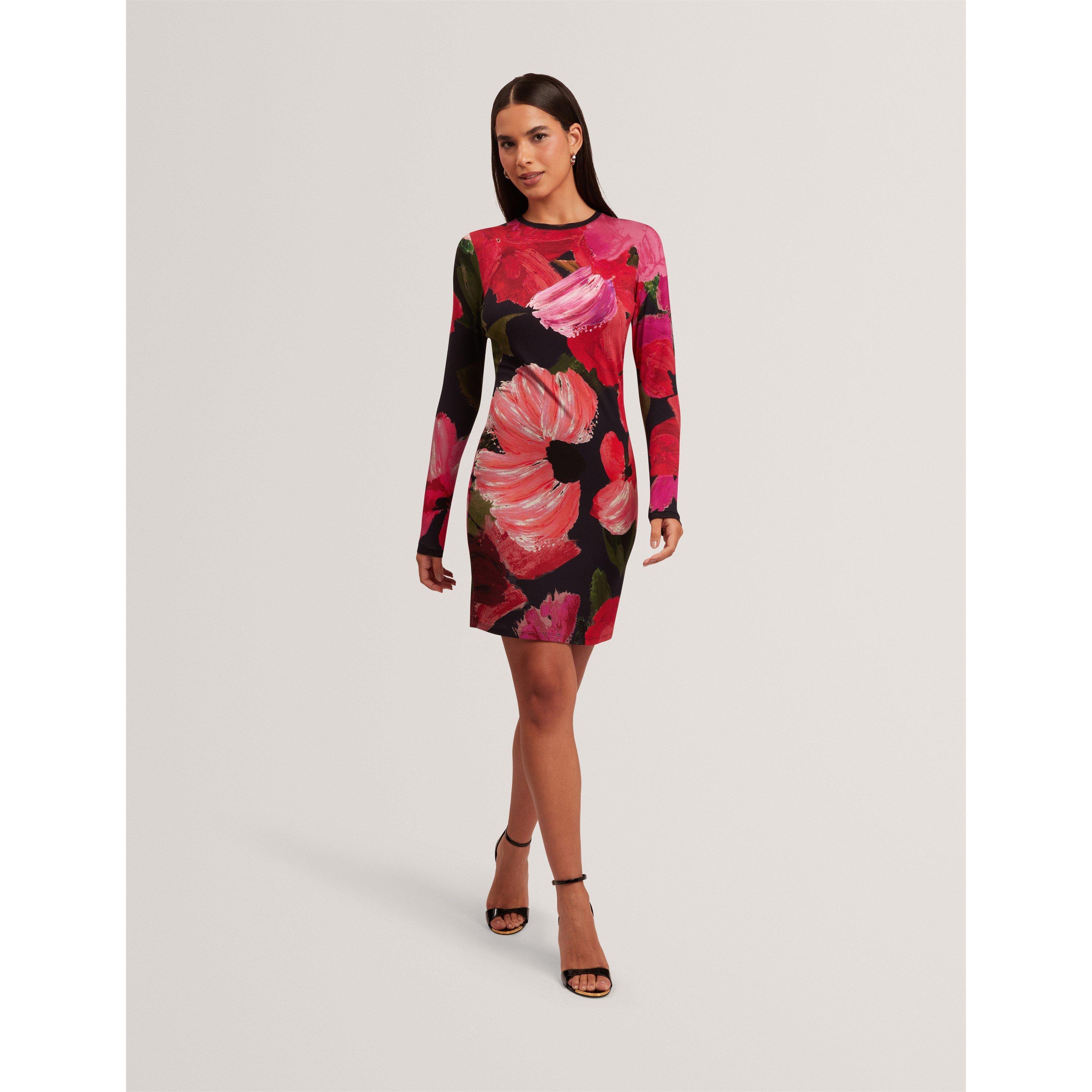 Navy - Ted Baker - Ted LS Mini Dress Ld71 - 2