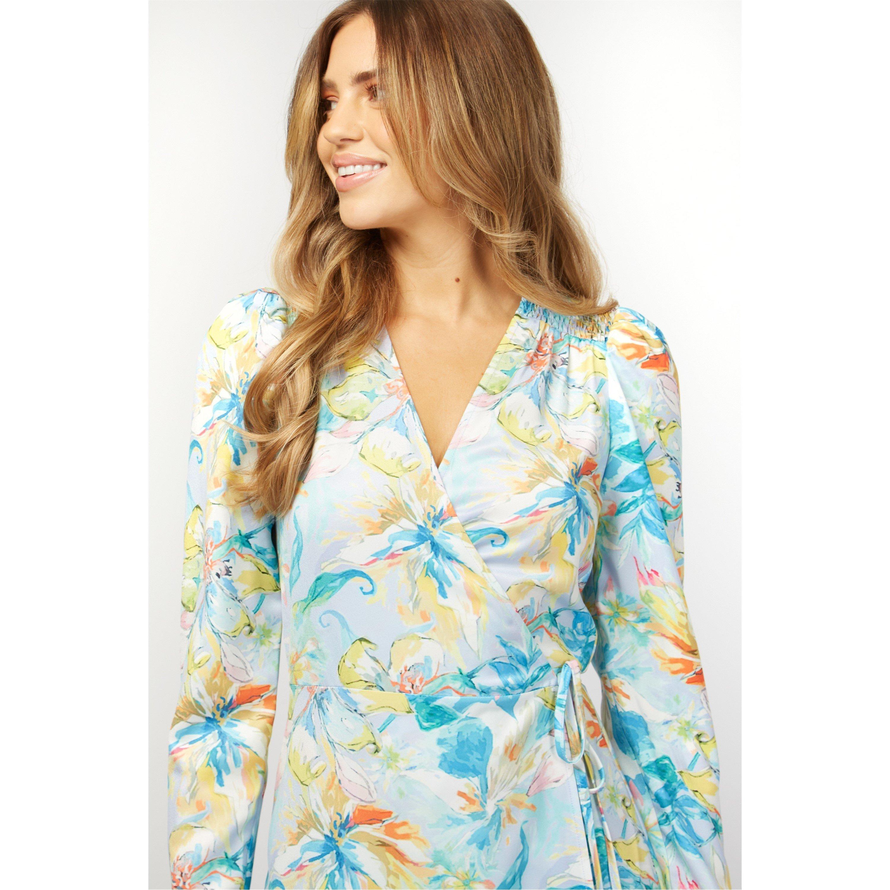 Floral Pastel - Little Mistress - Maxi Dress - 2