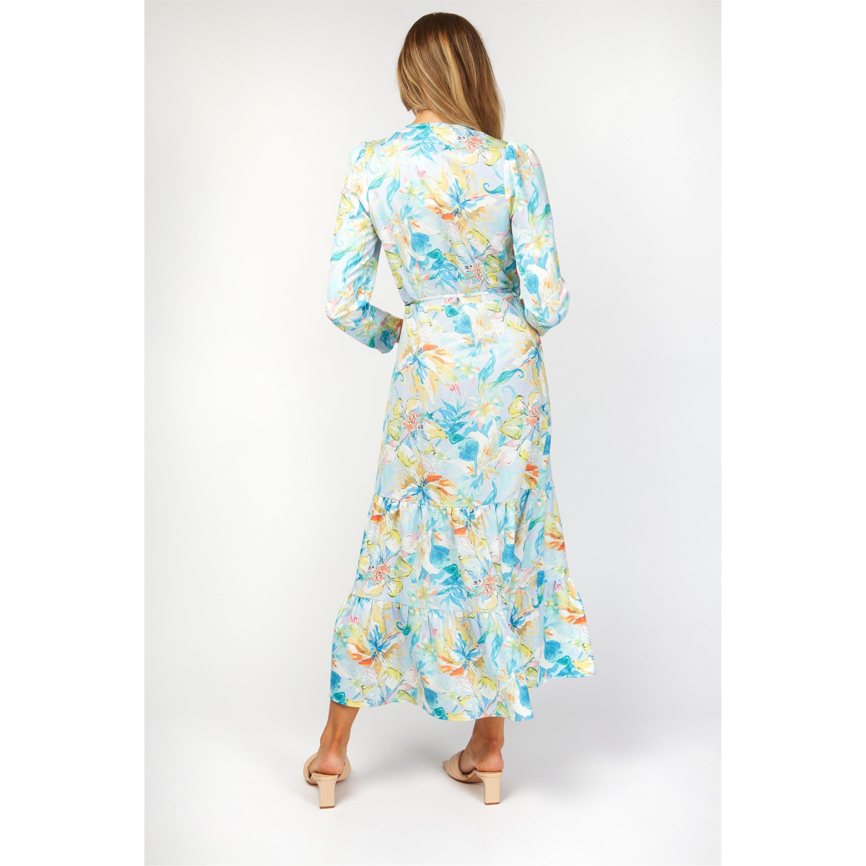 Floral Pastel - Little Mistress - Maxi Dress - 3