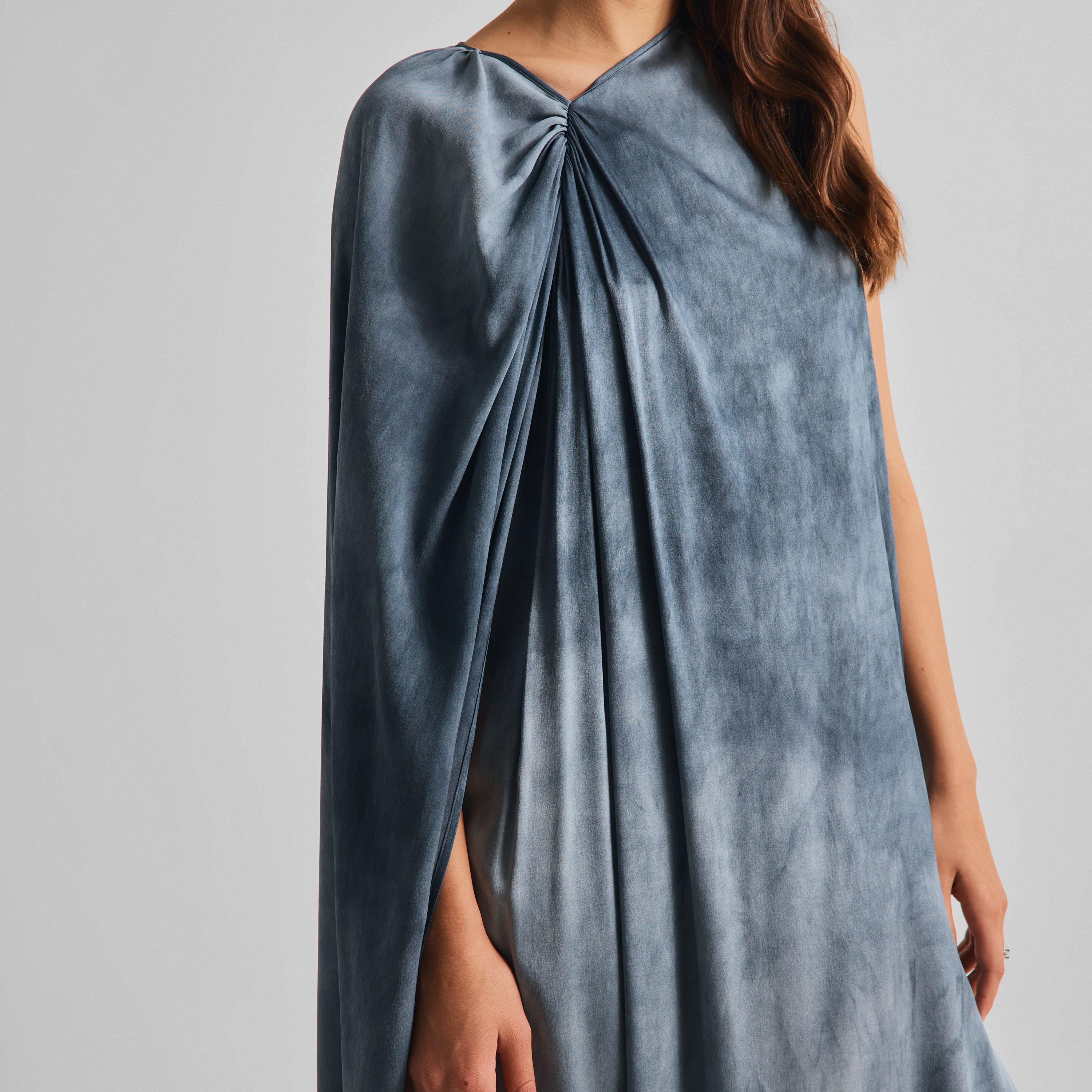Steel Blue - Uma Wang - Women's Auro Shift Dress - 5