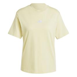 adidas Essentials 3 Stripe T-Shirt Womens