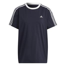adidas 3 Stripe T-Shirt