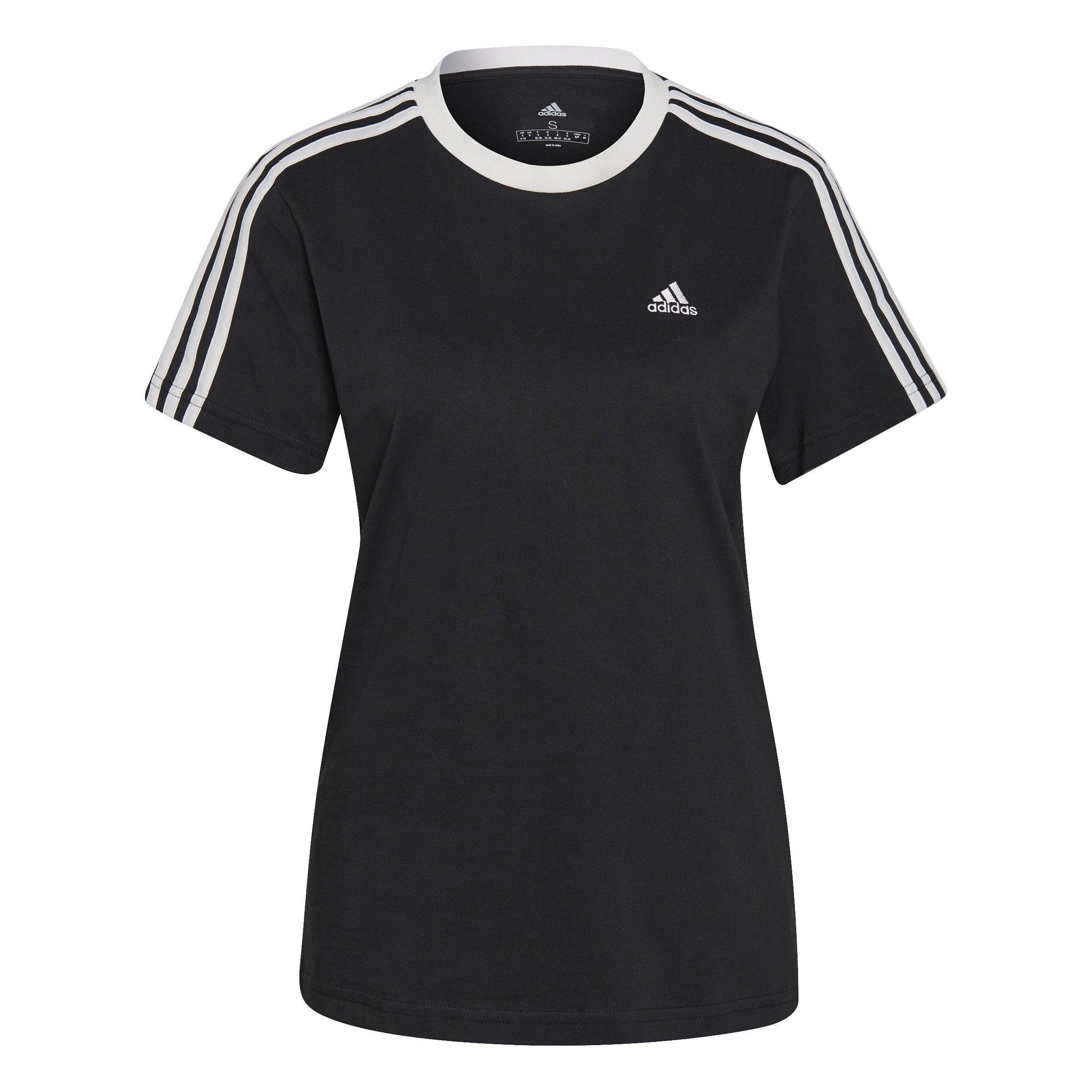 Essentials 3 Stripe T-Shirt Womens