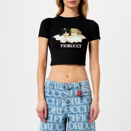 Fiorucci Crop Angel T Shirt