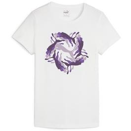 Puma Essential Graphic T-Shirt Womens