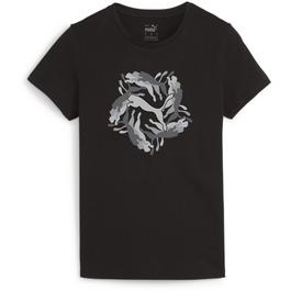 Puma Essential Graphic T-Shirt Womens