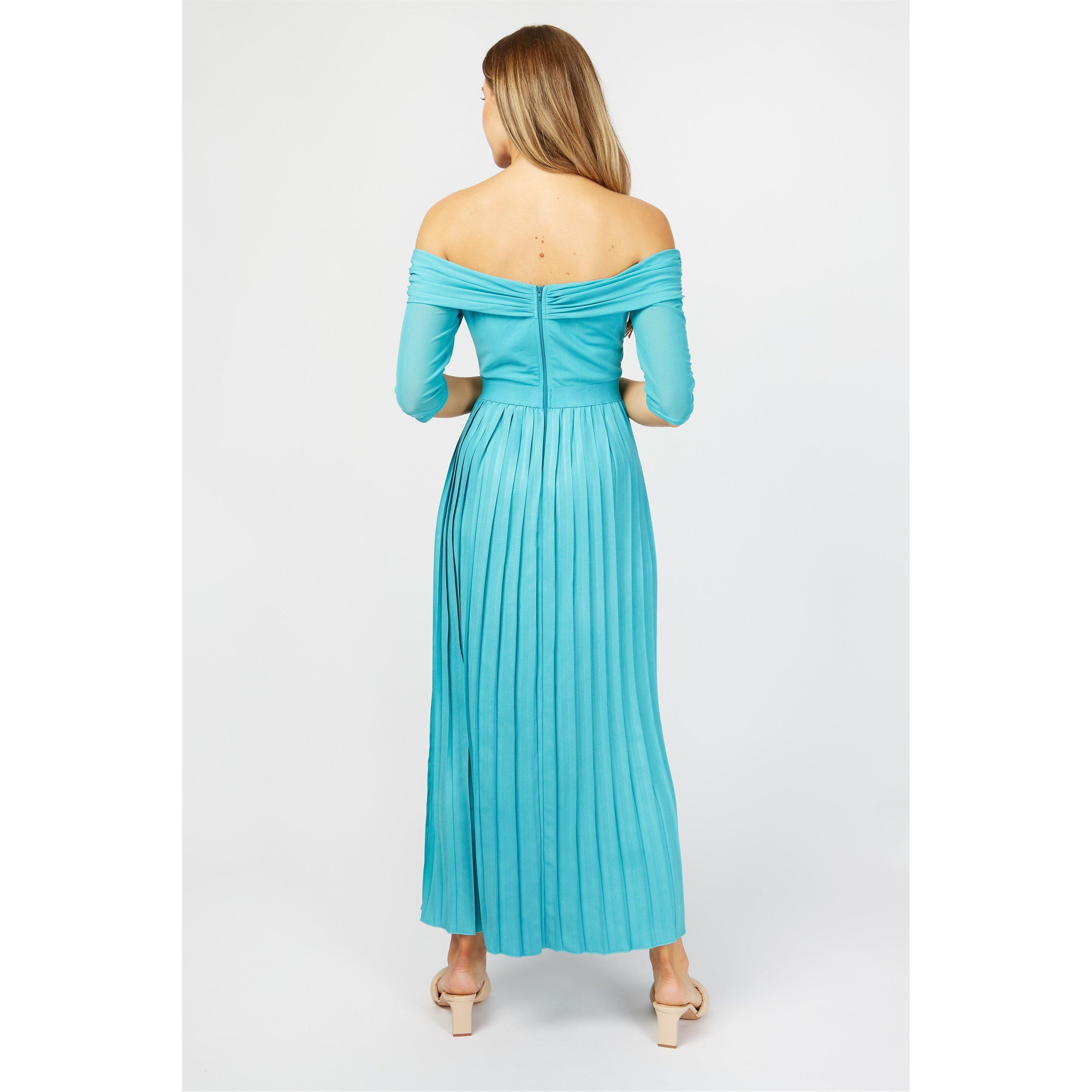 Turquoise - Little Mistress - Maxi Dress - 3